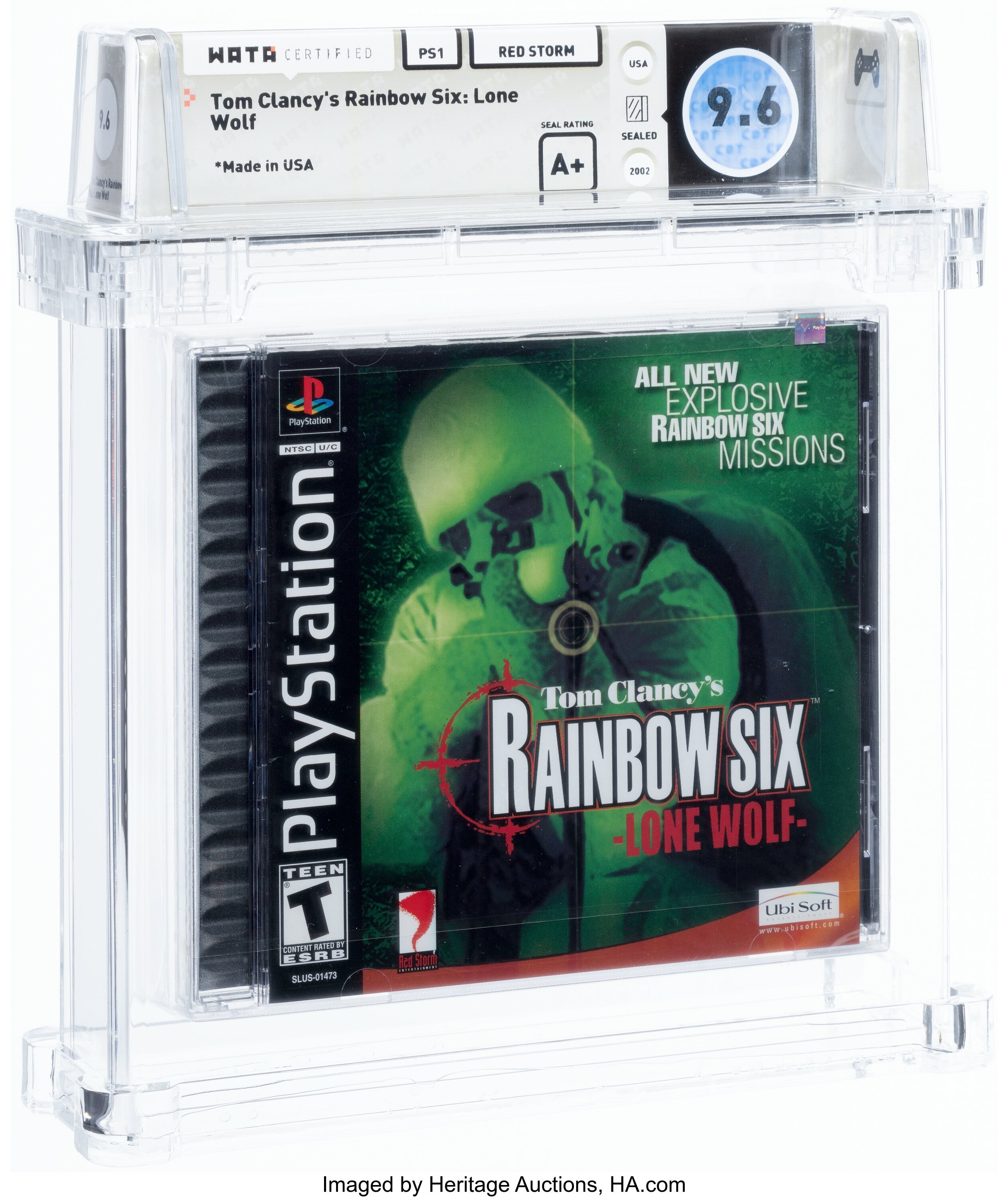 Tom Clancy's Rainbow Six: Lone Wolf (PS1) — PSA Pop & Prices