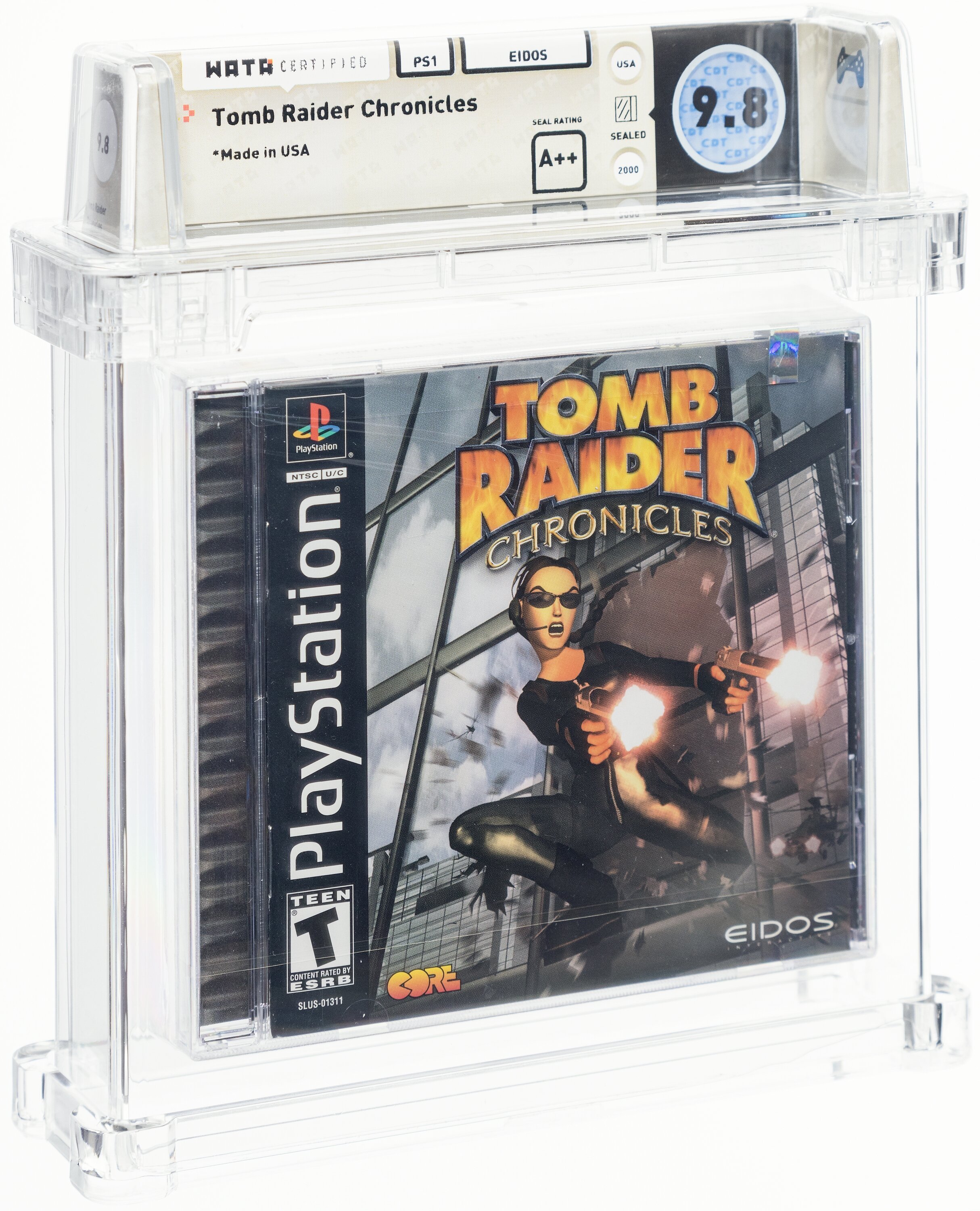 Tomb Raider Chronicles (PS1): PSA Pop Report & Prices