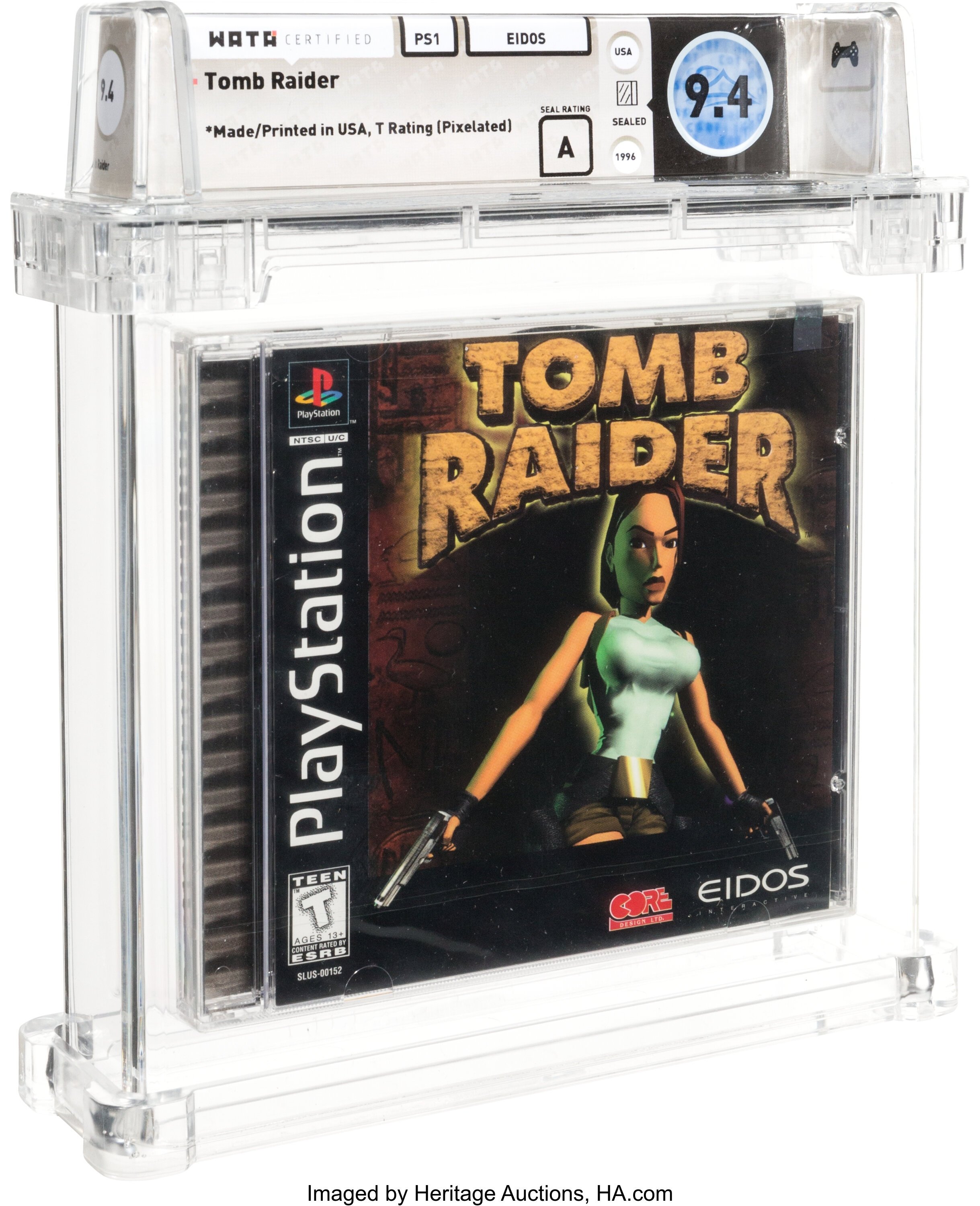 Tomb Raider (PS1): PSA Pop Report & Prices