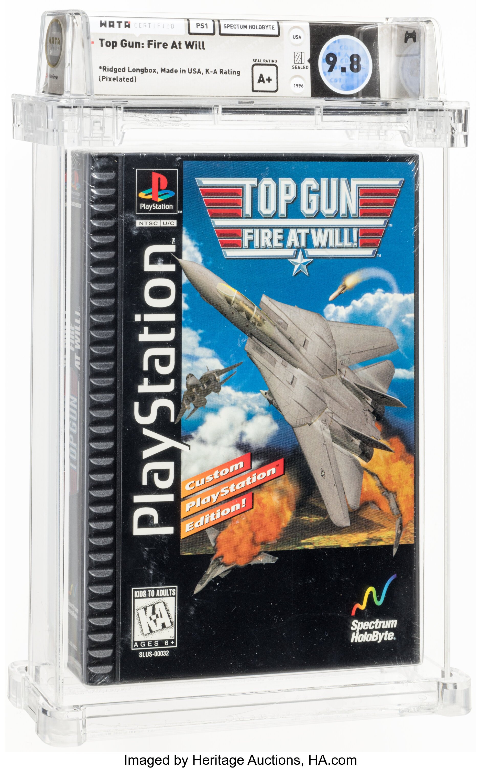 Top Gun: Fire At Will! (PS1) — PSA Pop Report & Prices
