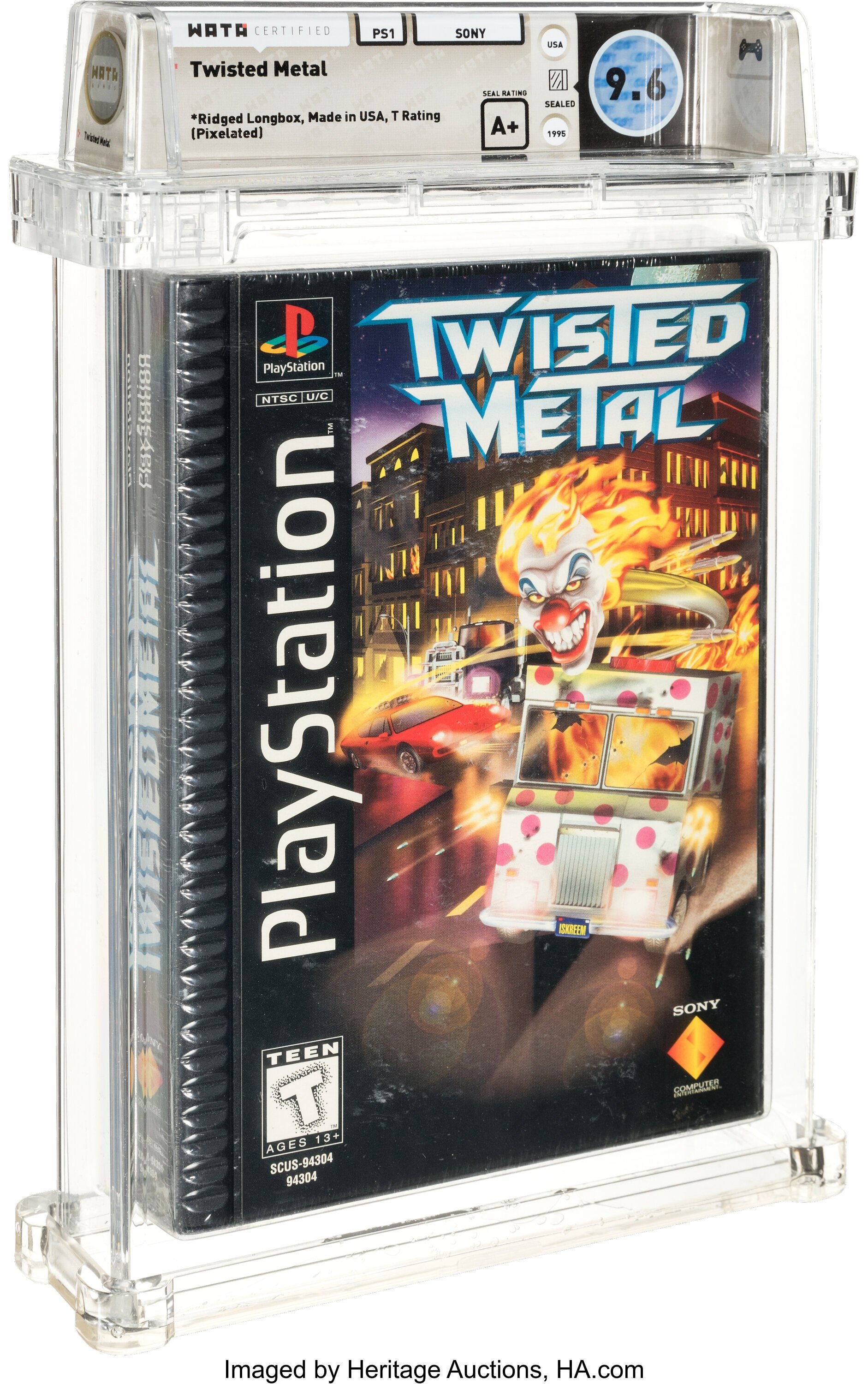 Twisted Metal (PS1): PSA Pop Report & Prices