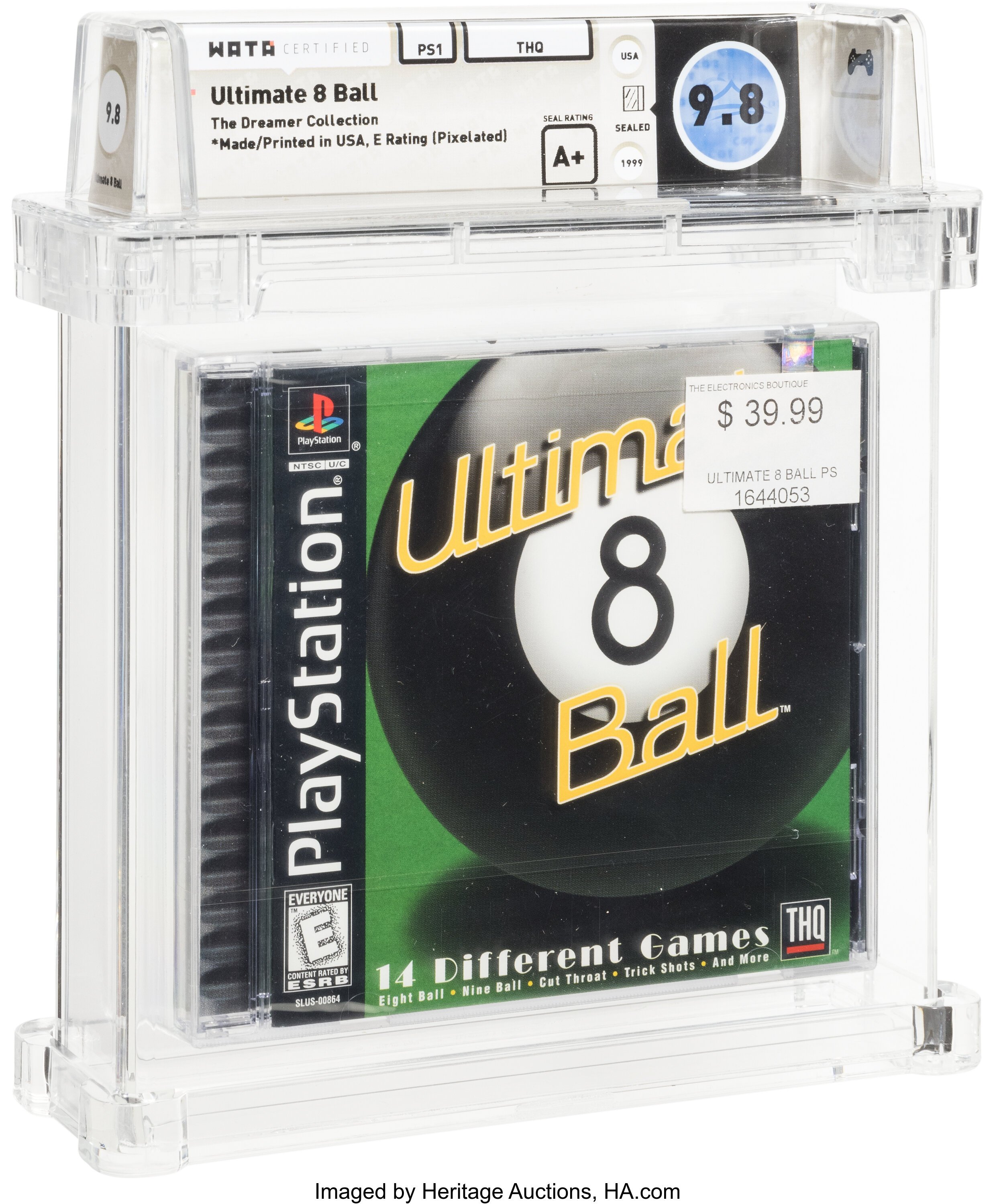 Ultimate 8 Ball (PS1): PSA Pop Report & Prices