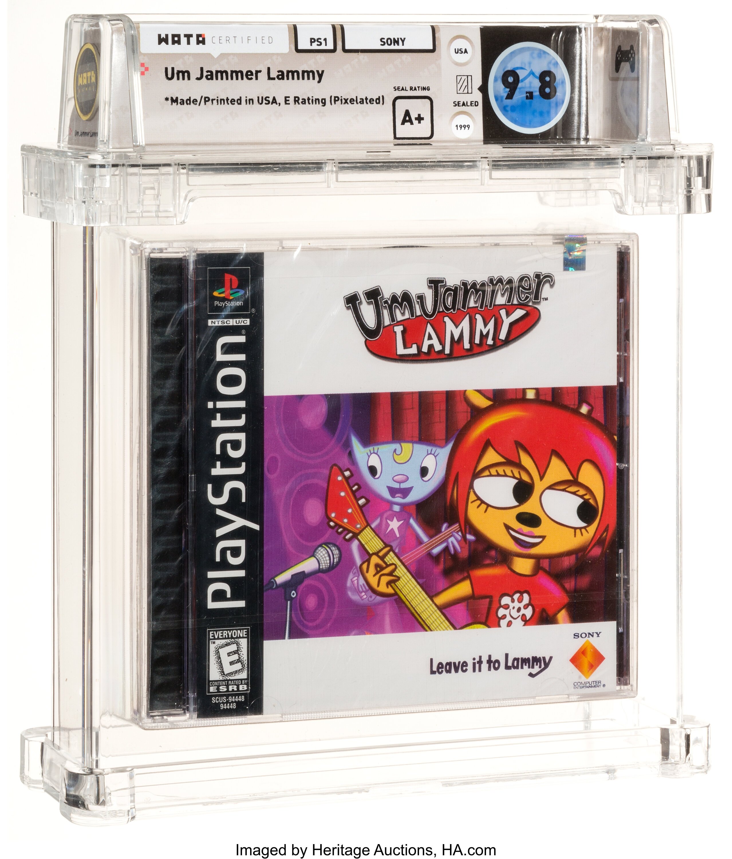 Um Jammer Lammy (PS1): PSA Pop Report & Prices