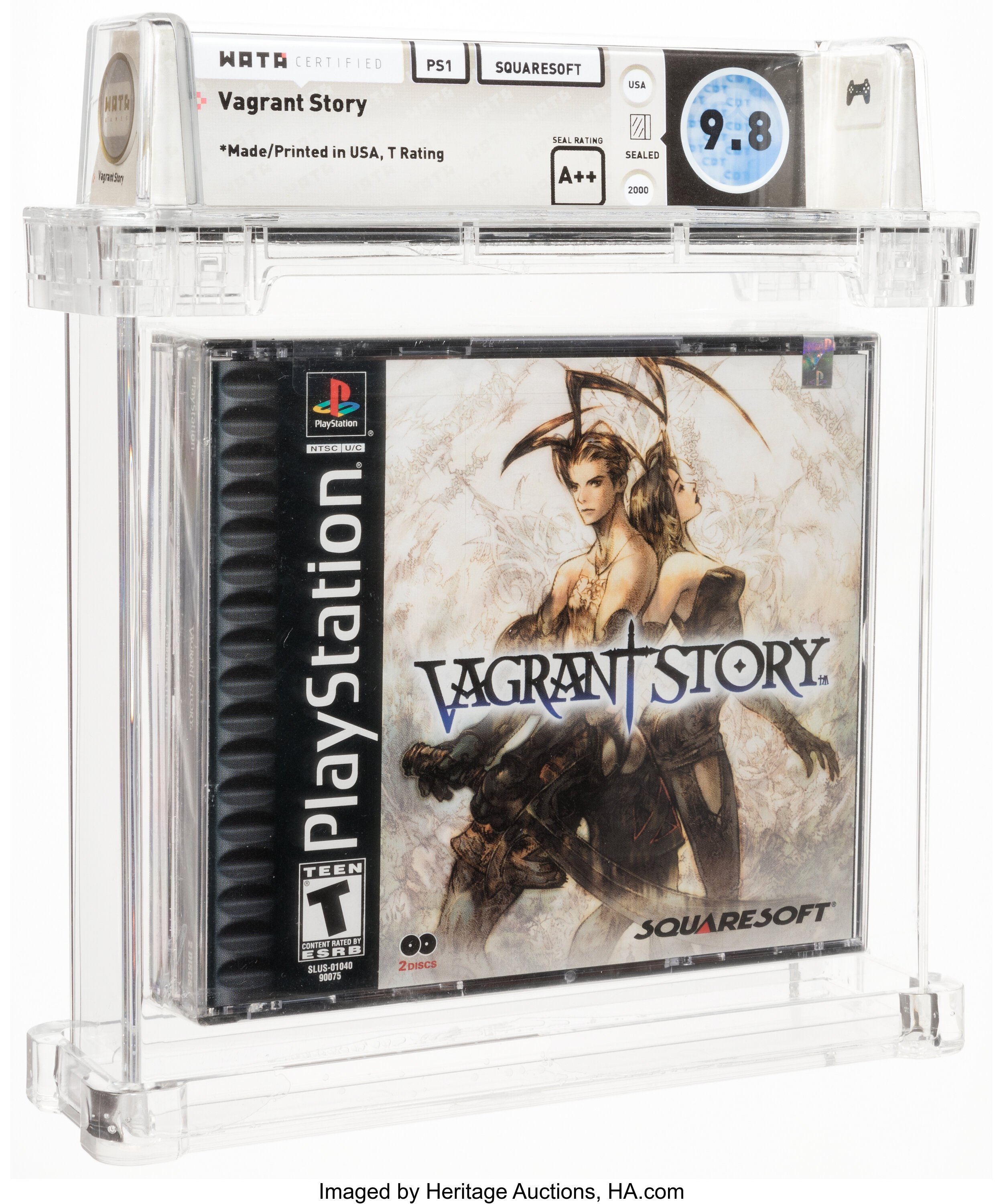 Vagrant Story (PS1): PSA Pop Report & Prices