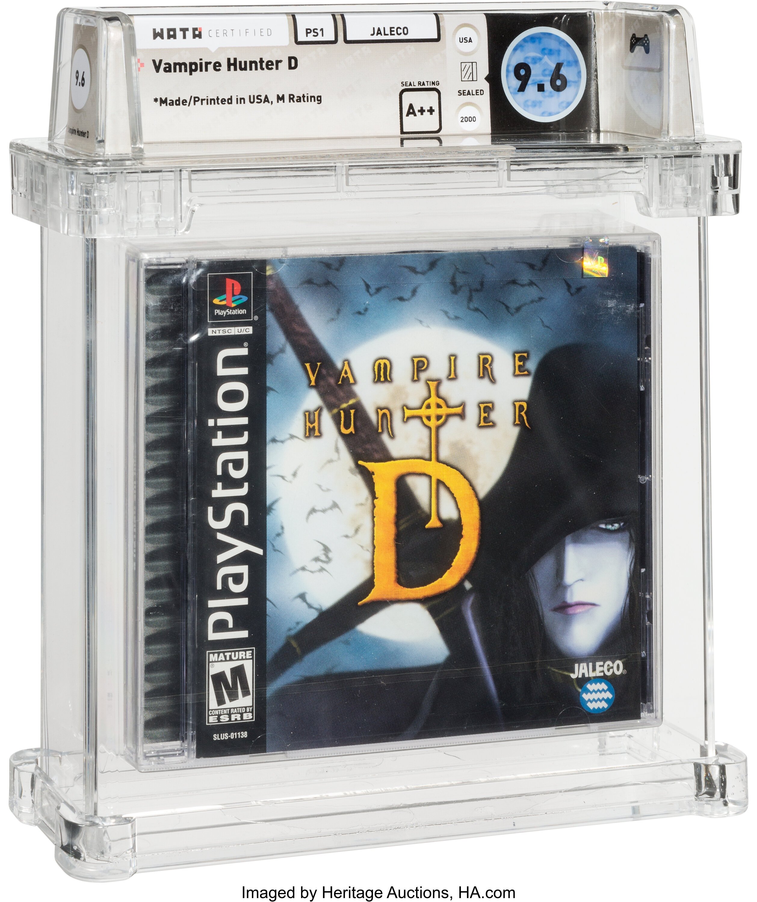 Vampire Hunter D (PS1): PSA Pop Report & Prices