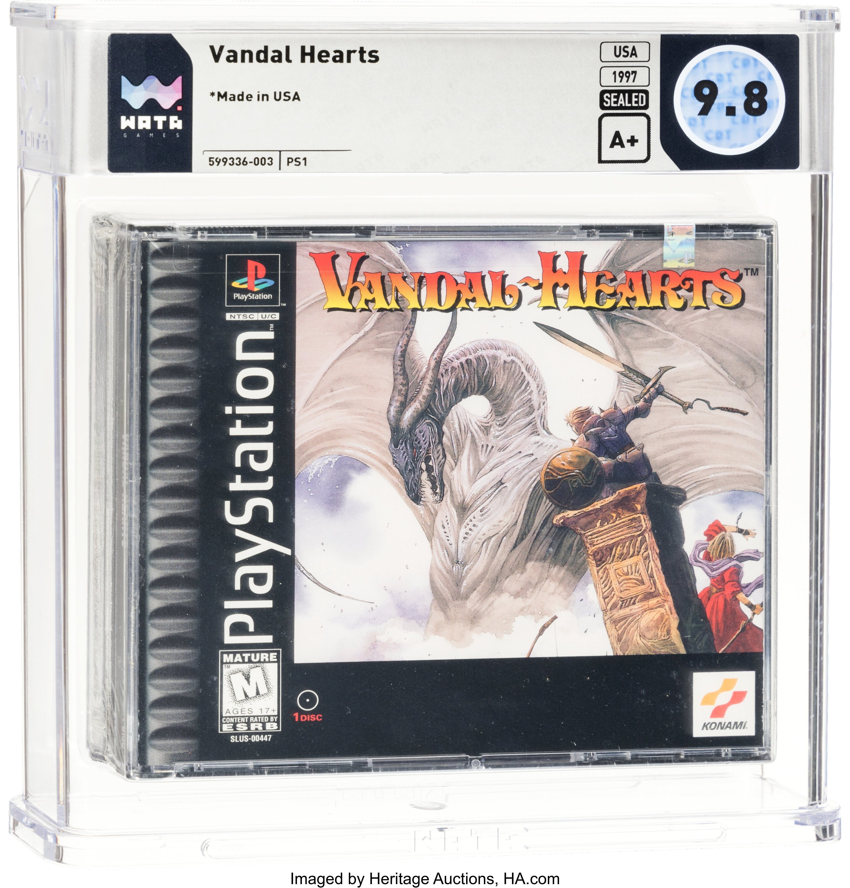 Vandal Hearts (PS1): PSA Pop Report & Prices