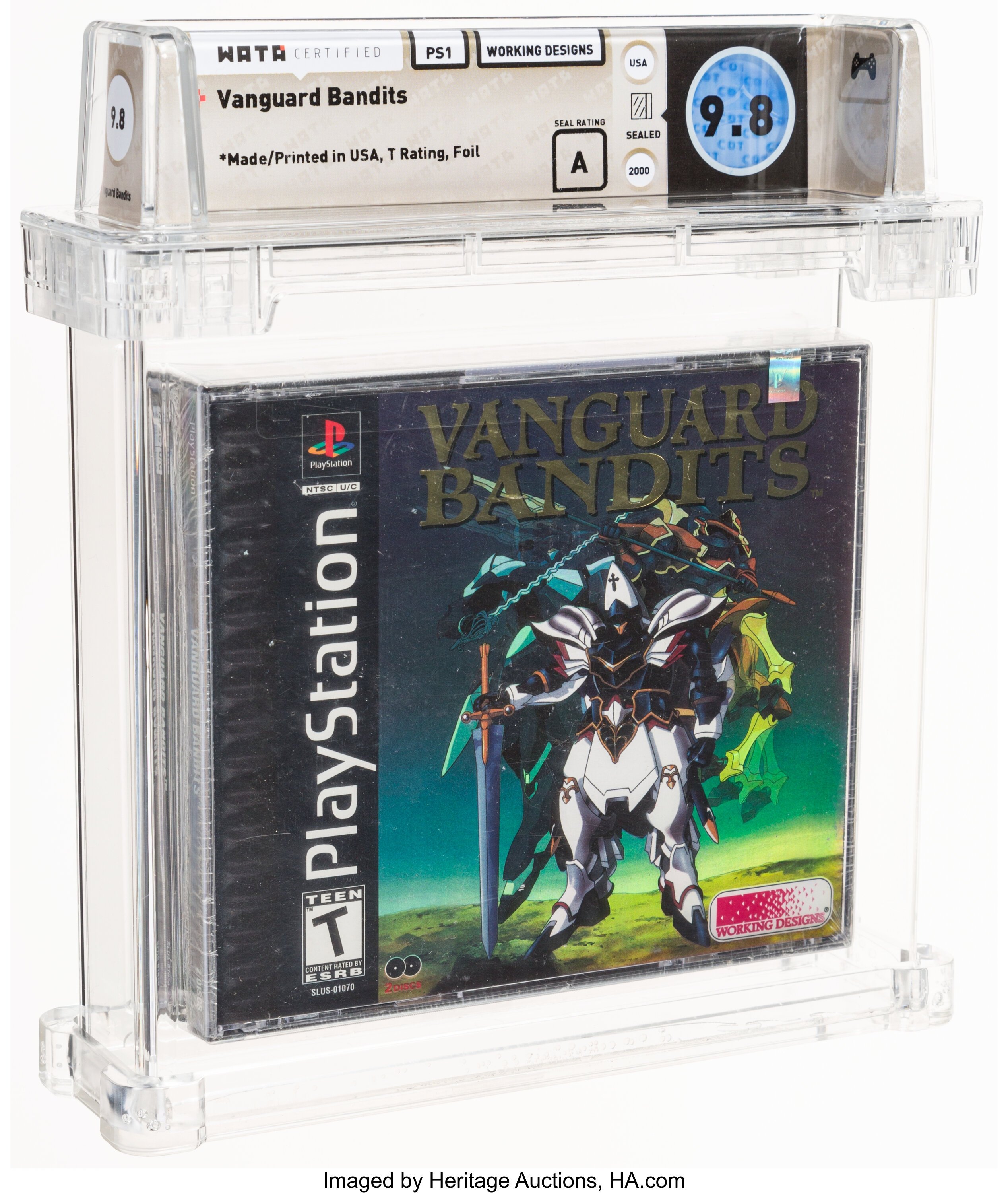 Vanguard Bandits (PS1): PSA Pop Report & Prices