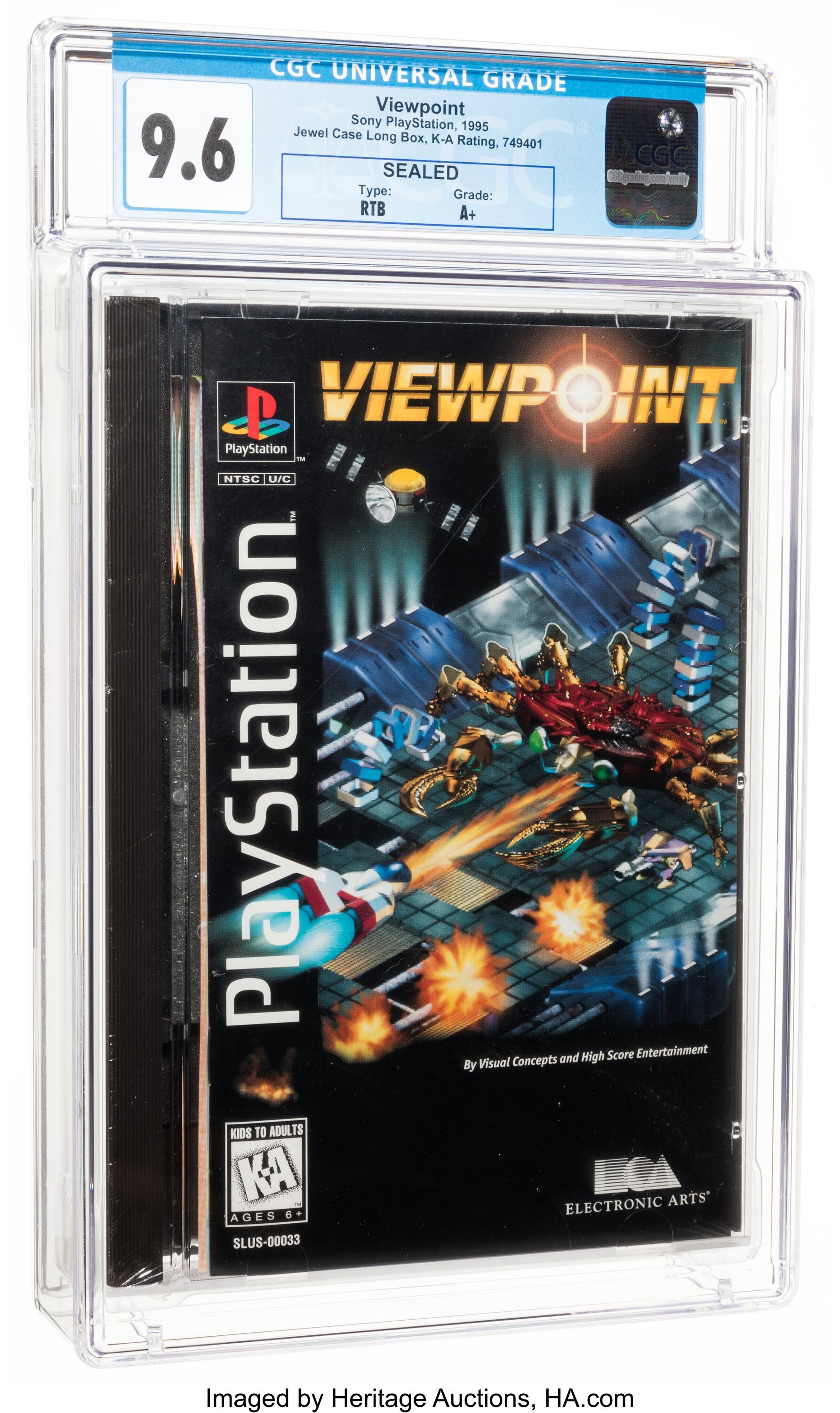 Viewpoint (PS1): PSA Pop Report & Prices