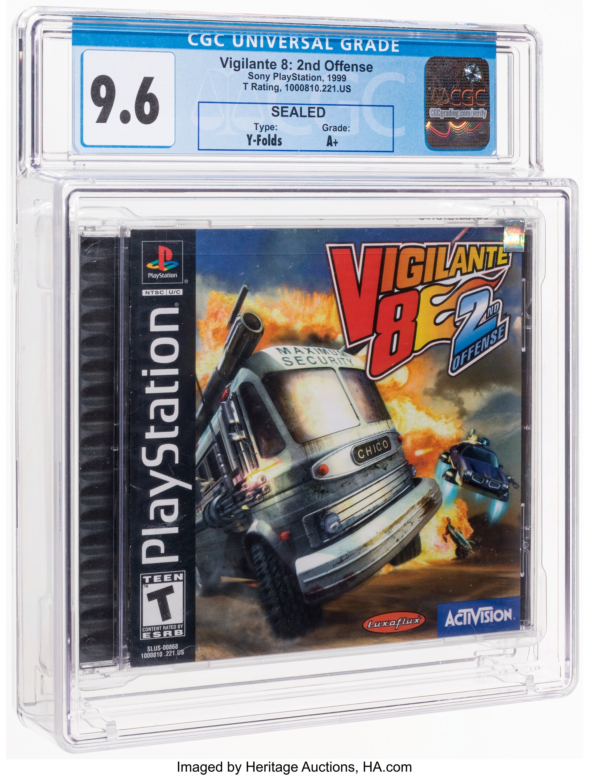 Vigilante 8: 2nd Offense (PS1) — PSA Pop Report & Prices