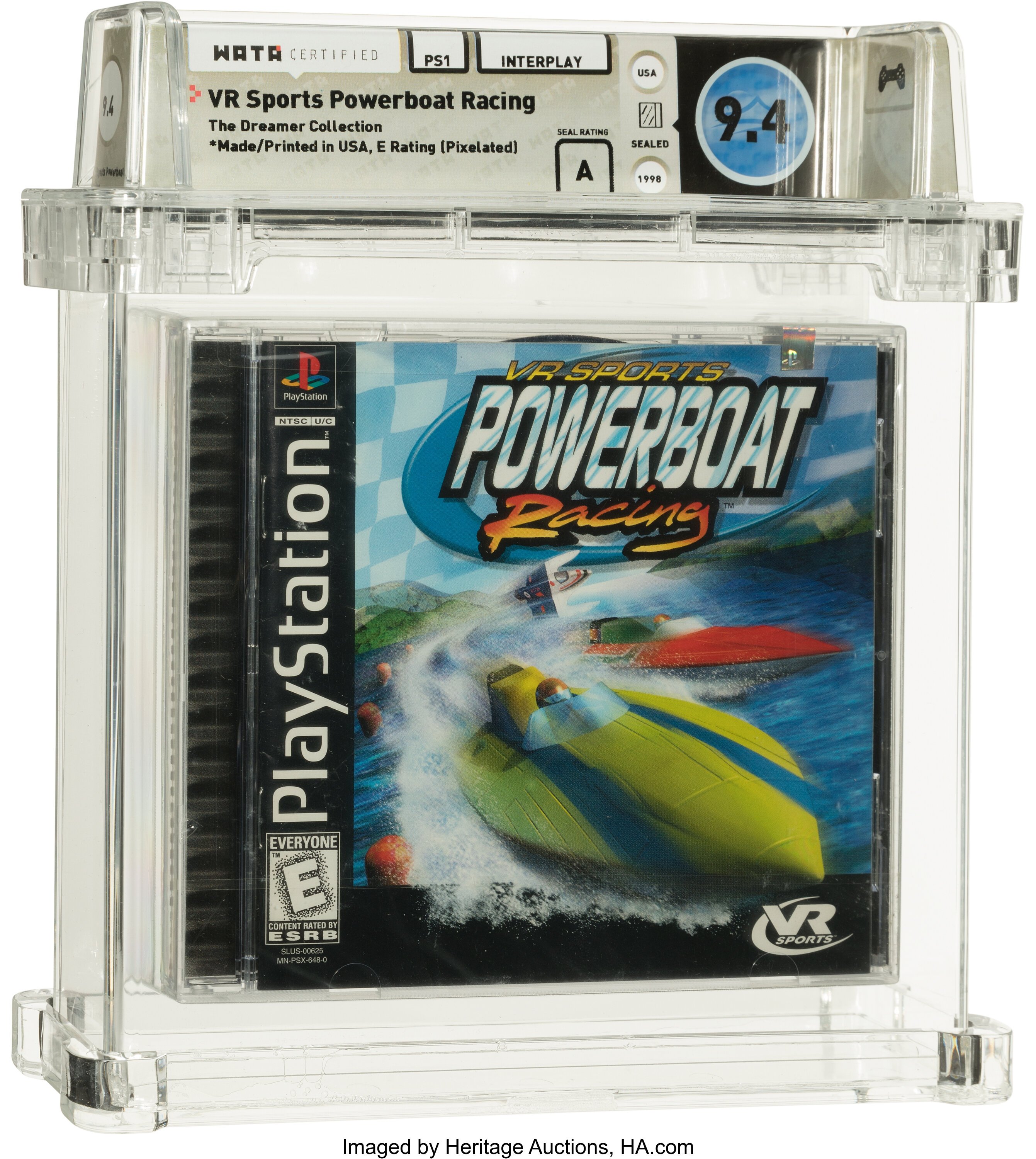 VR Sports Powerboat Racing (PS1): PSA Pop Report & Prices