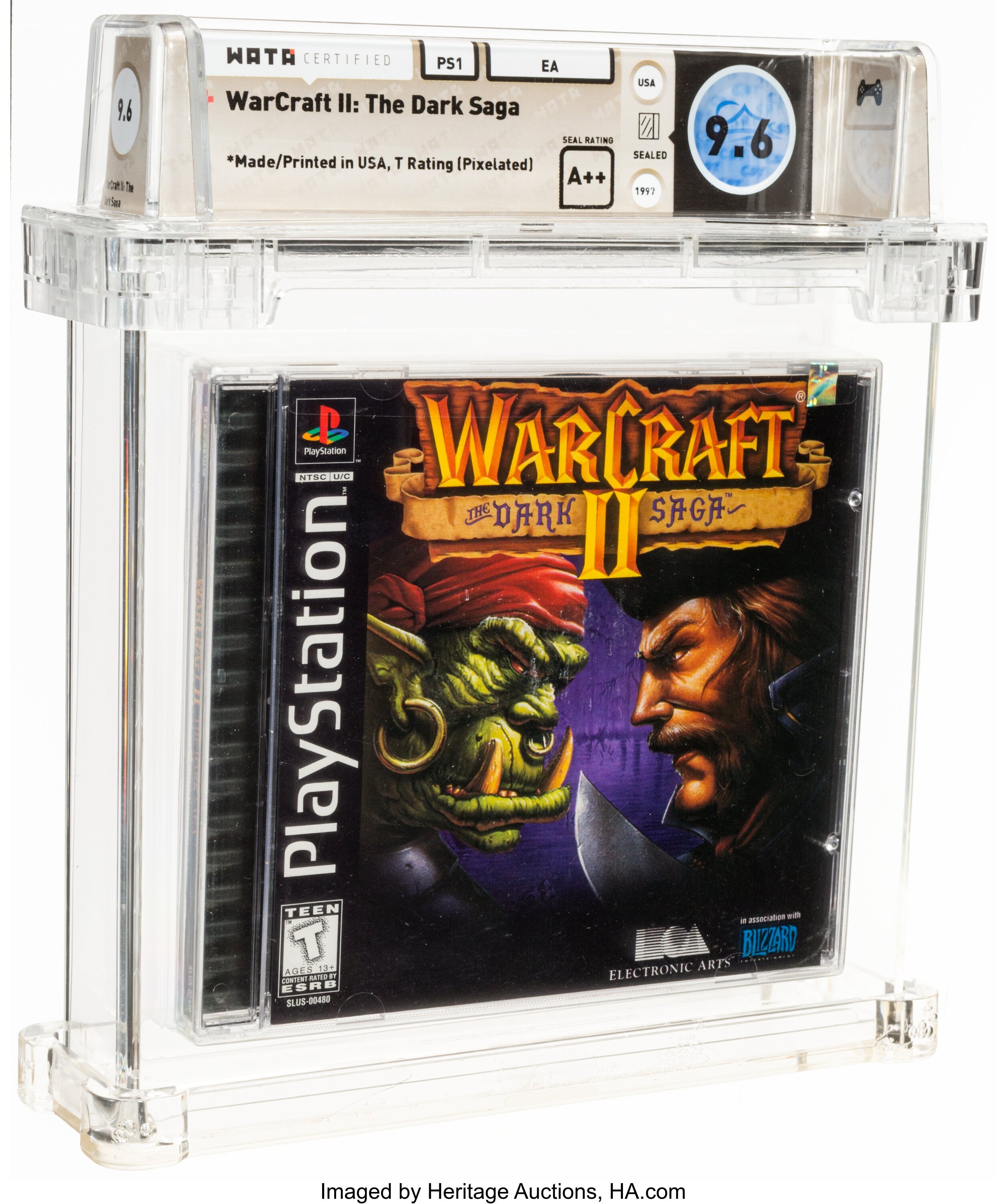 WarCraft II: The Dark Saga (PS1) — PSA Pop Report & Prices