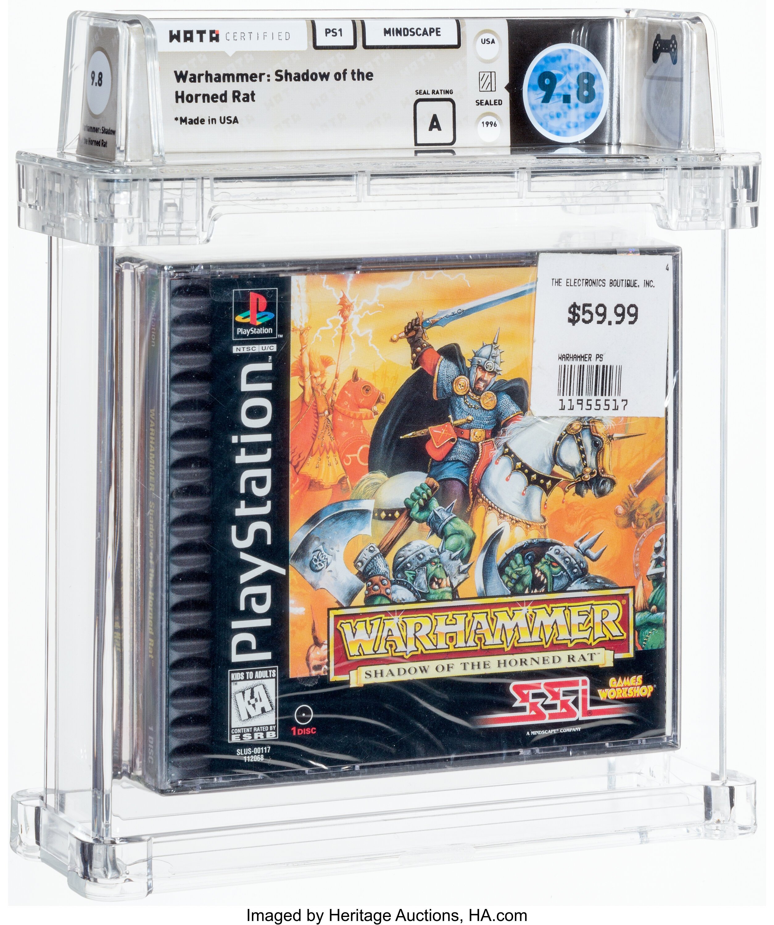 Warhammer: Shadow of the Horned Rat (PS1) — PSA Pop & Prices