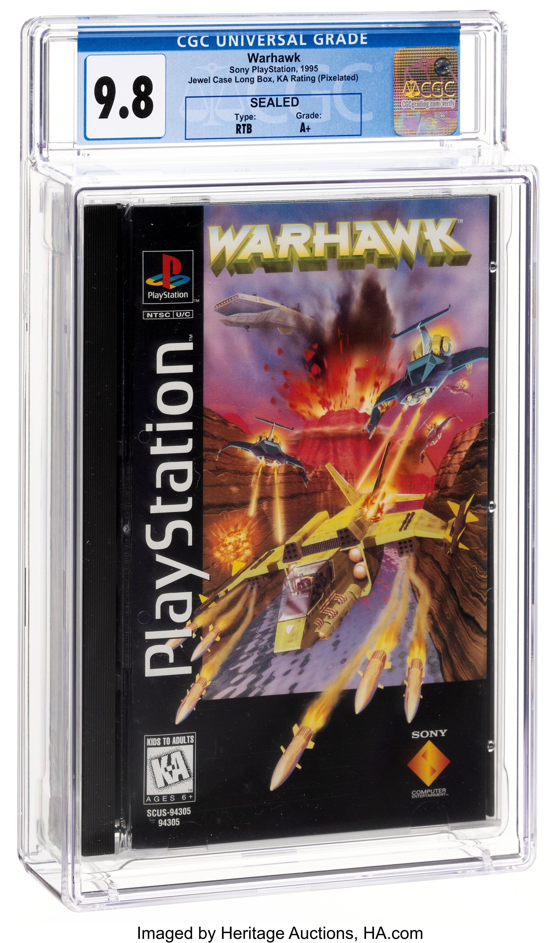 Warhawk (PS1): PSA Pop Report & Prices