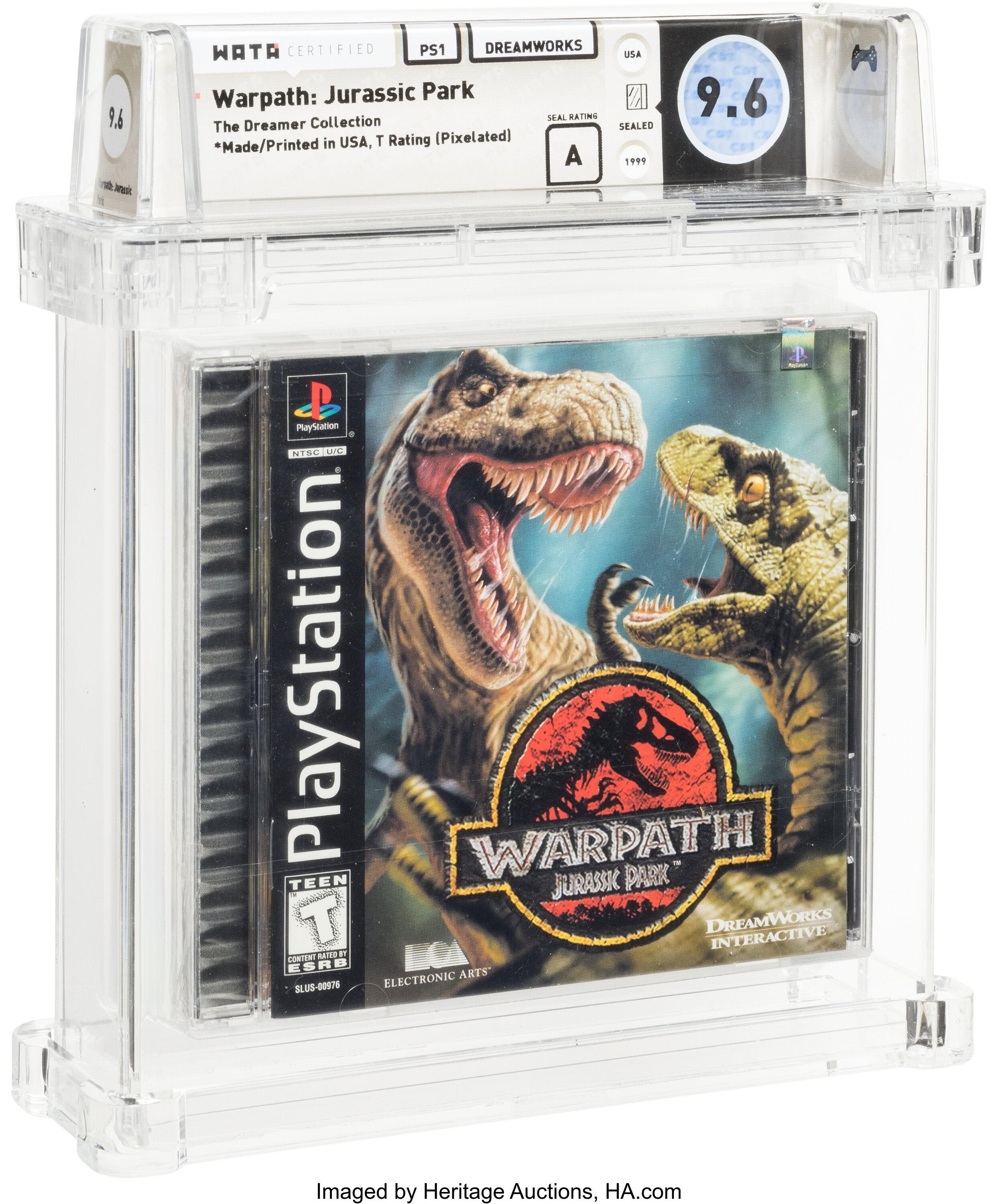 Warpath: Jurassic Park (PS1) — PSA Pop Report & Prices