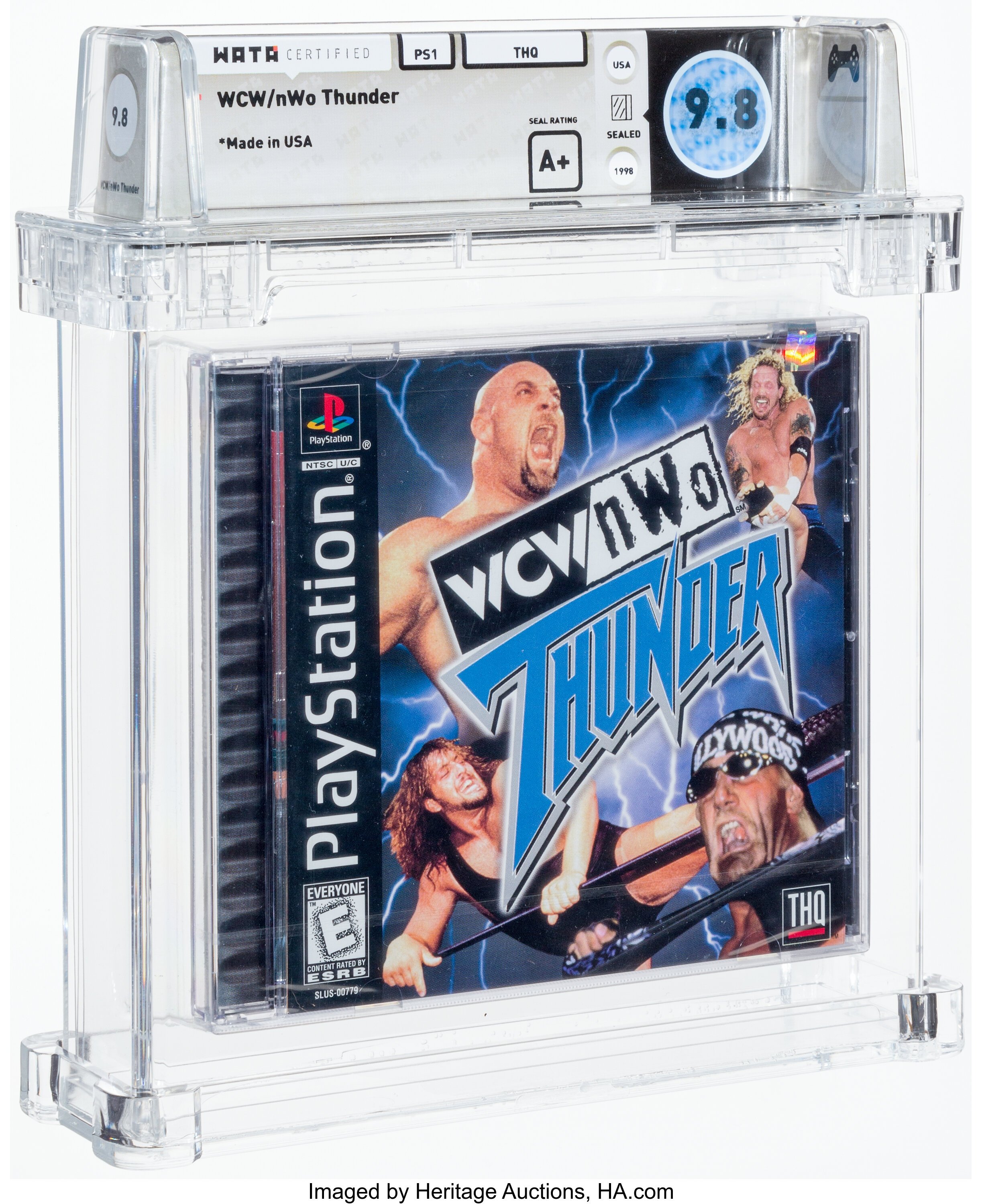 WCW/nWo Thunder (PS1): PSA Pop Report & Prices