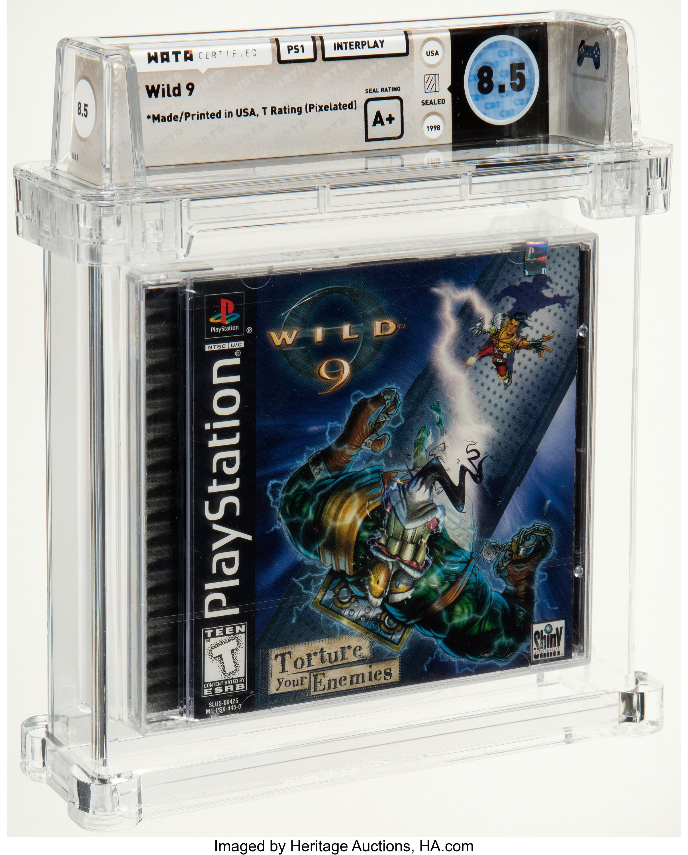 Wild 9 (PS1): PSA Pop Report & Prices
