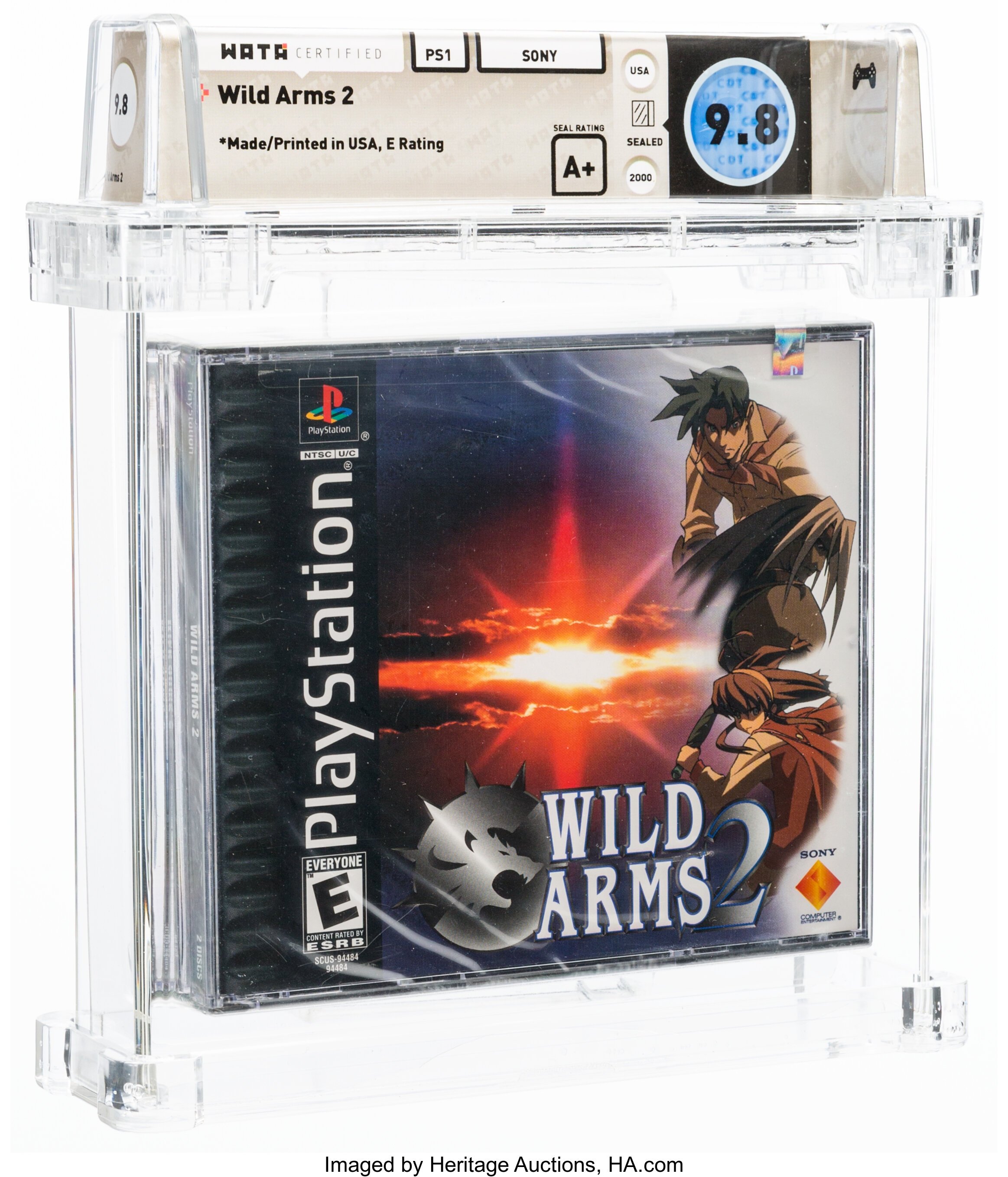 Wild Arms 2 (PS1): PSA Pop Report & Prices