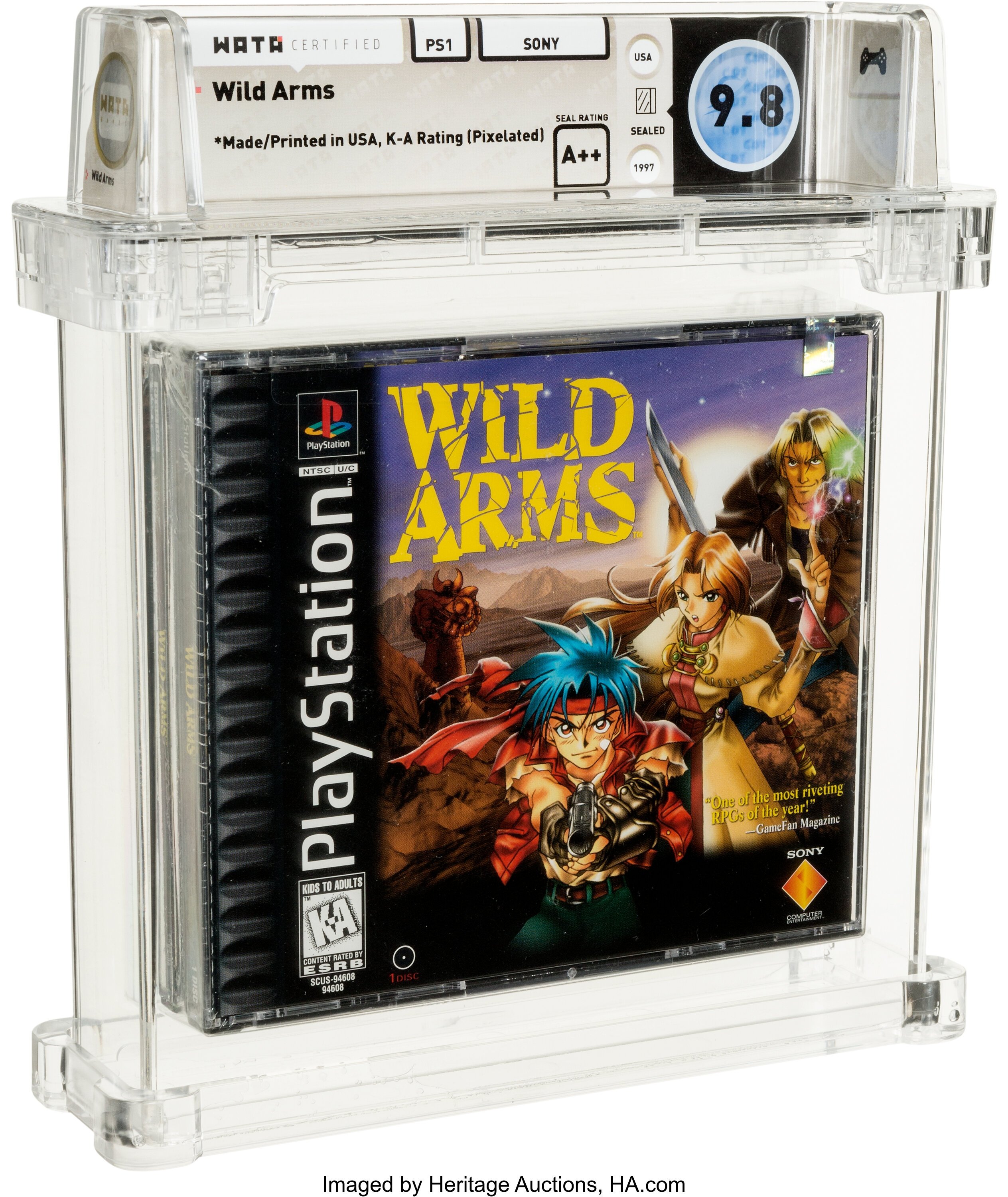 Wild Arms (PS1): PSA Pop Report & Prices