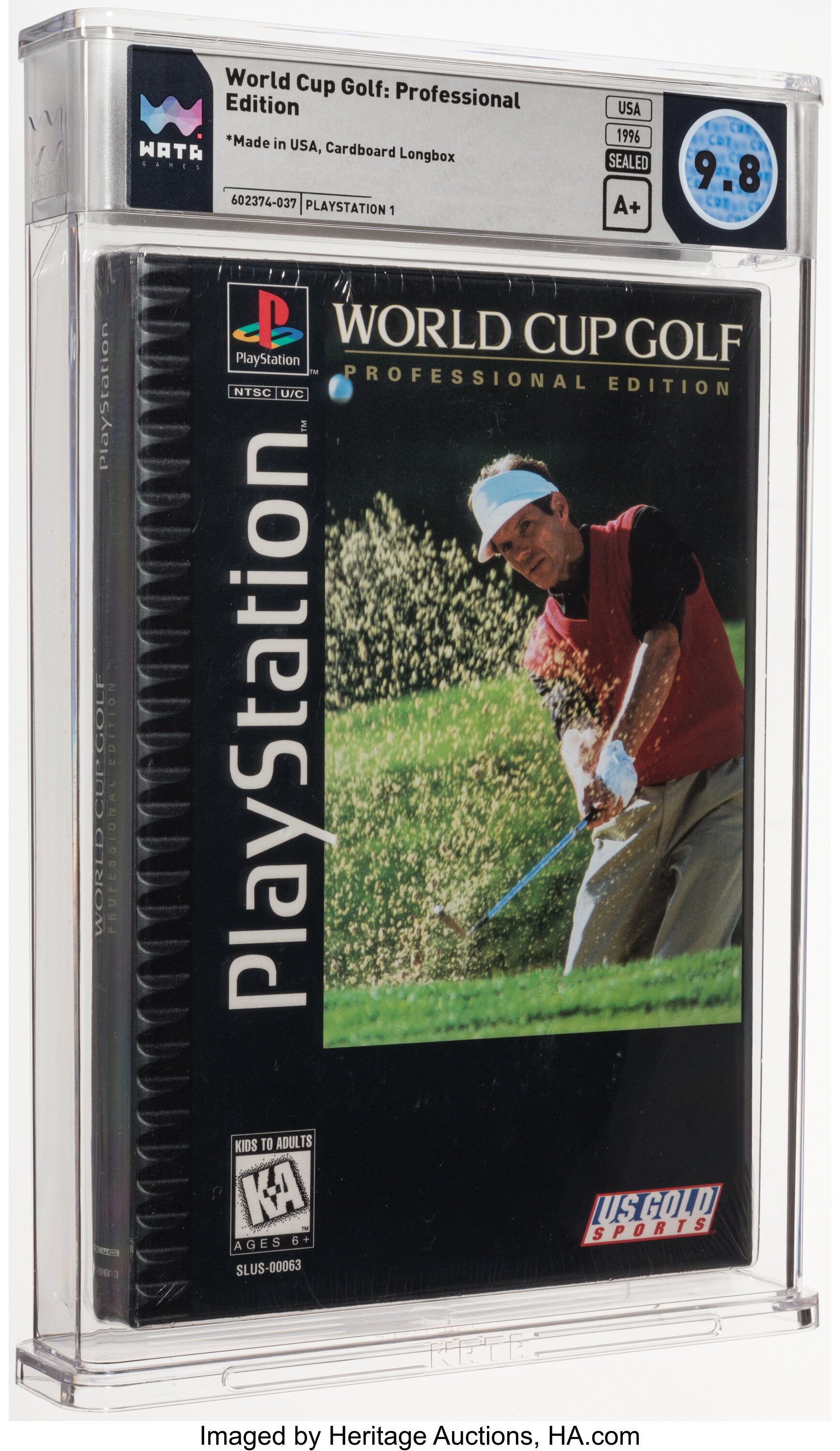 World Cup Golf: Professional Edition (PS1) — Pop Report