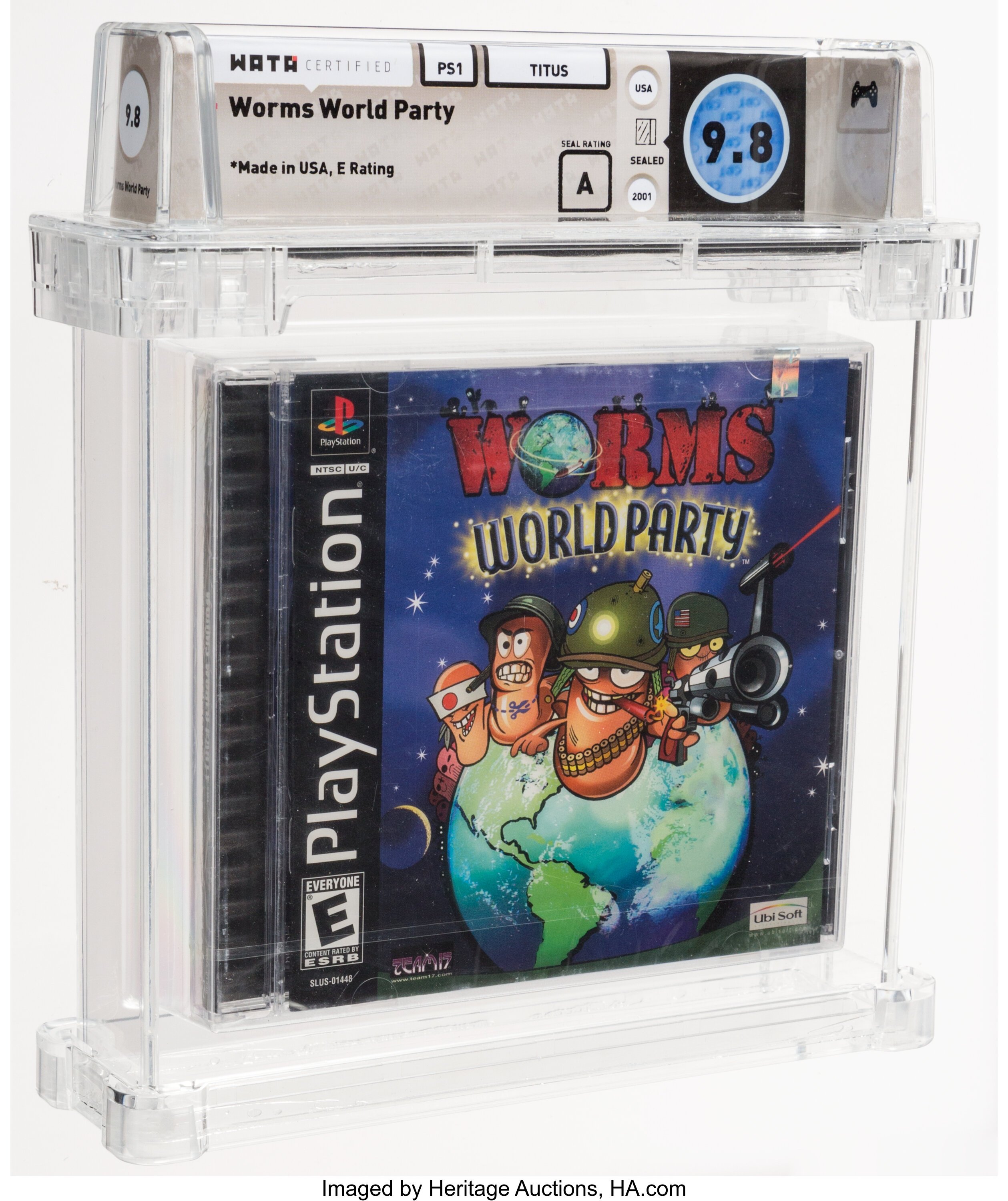 Worms World Party (PS1): PSA Pop Report & Prices