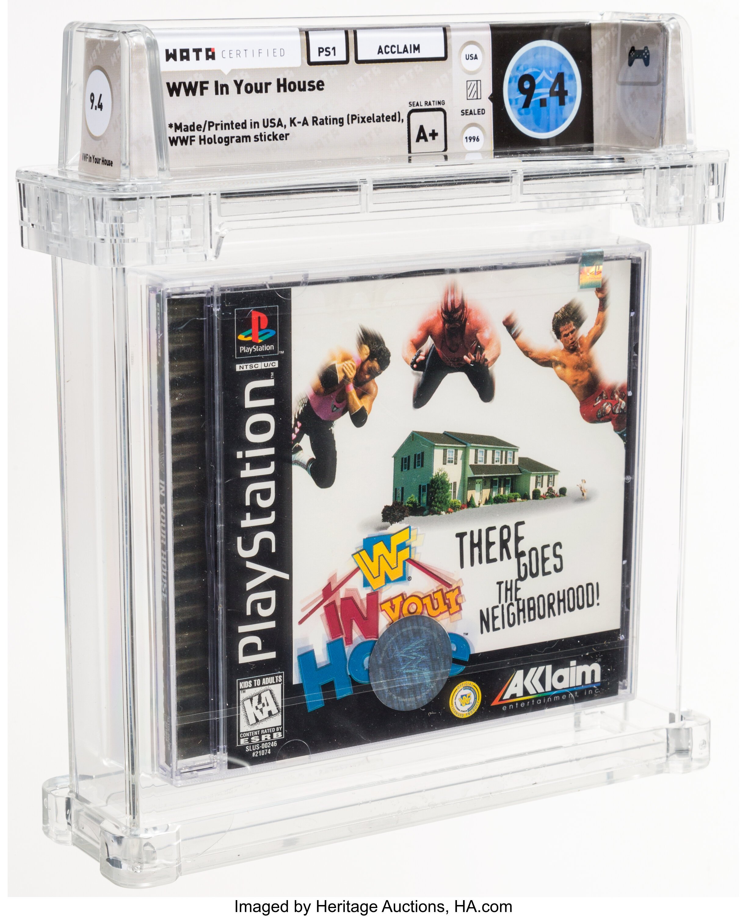 WWF In Your House (PS1): PSA Pop Report & Prices