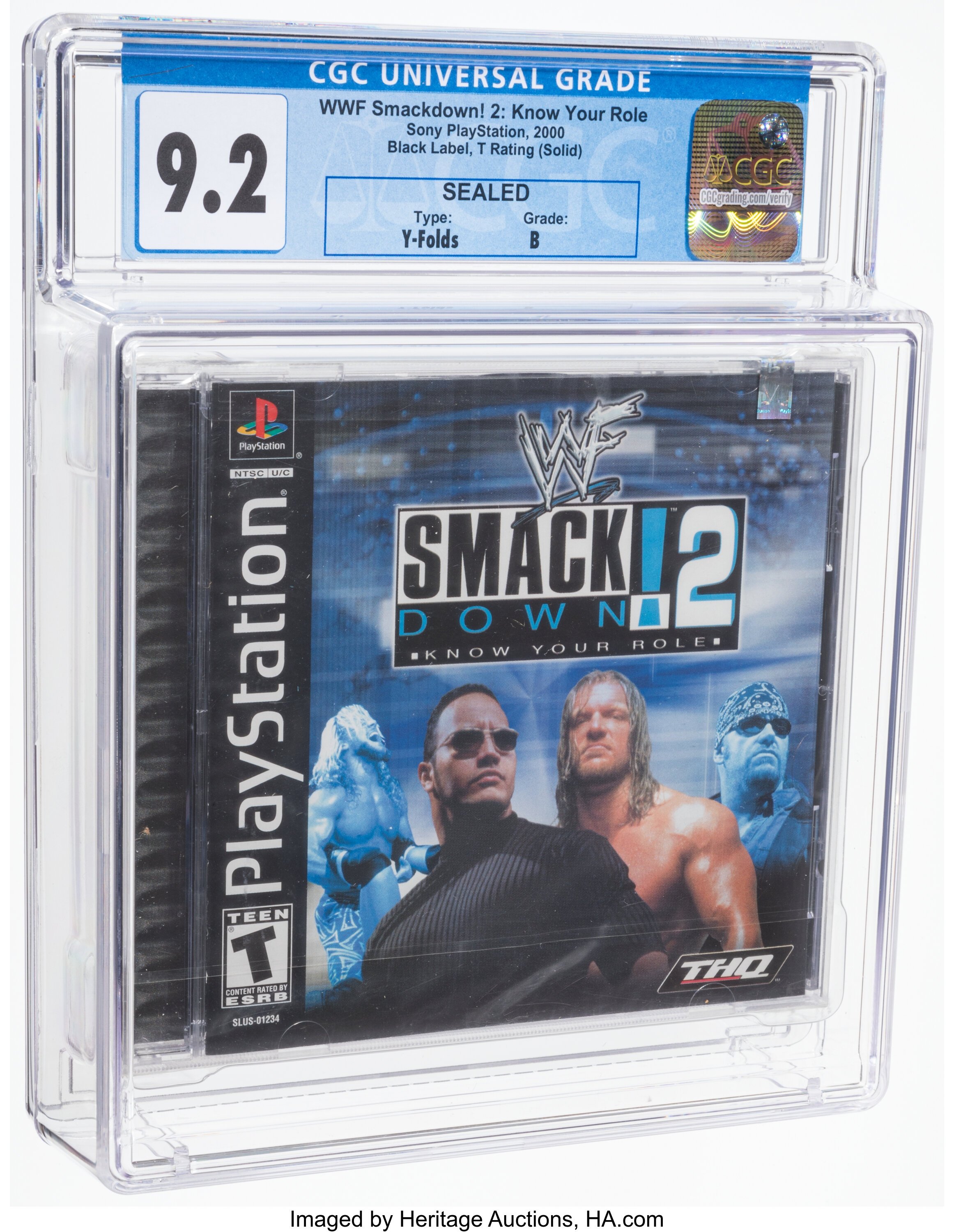 WWF SmackDown! 2: Know Your Role (PS1) — PSA Pop & Prices