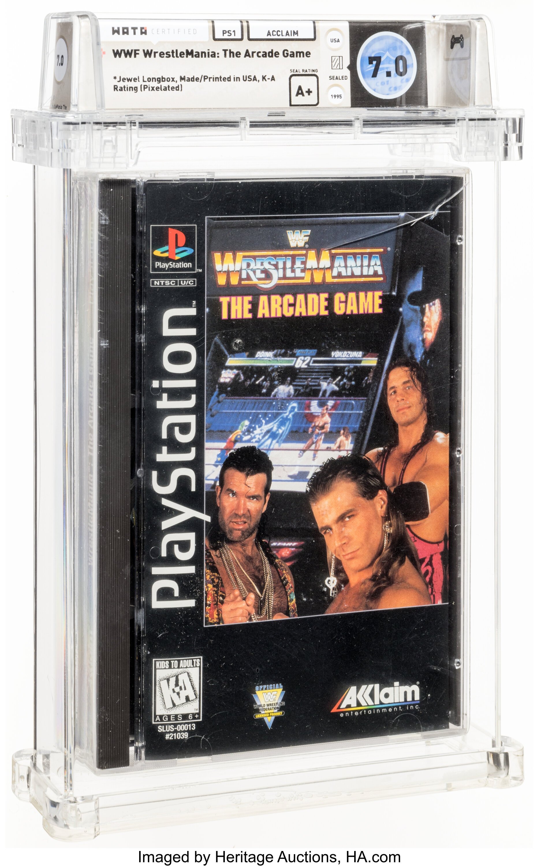 WWF WrestleMania: The Arcade Game (PS1) — PSA Pop & Prices