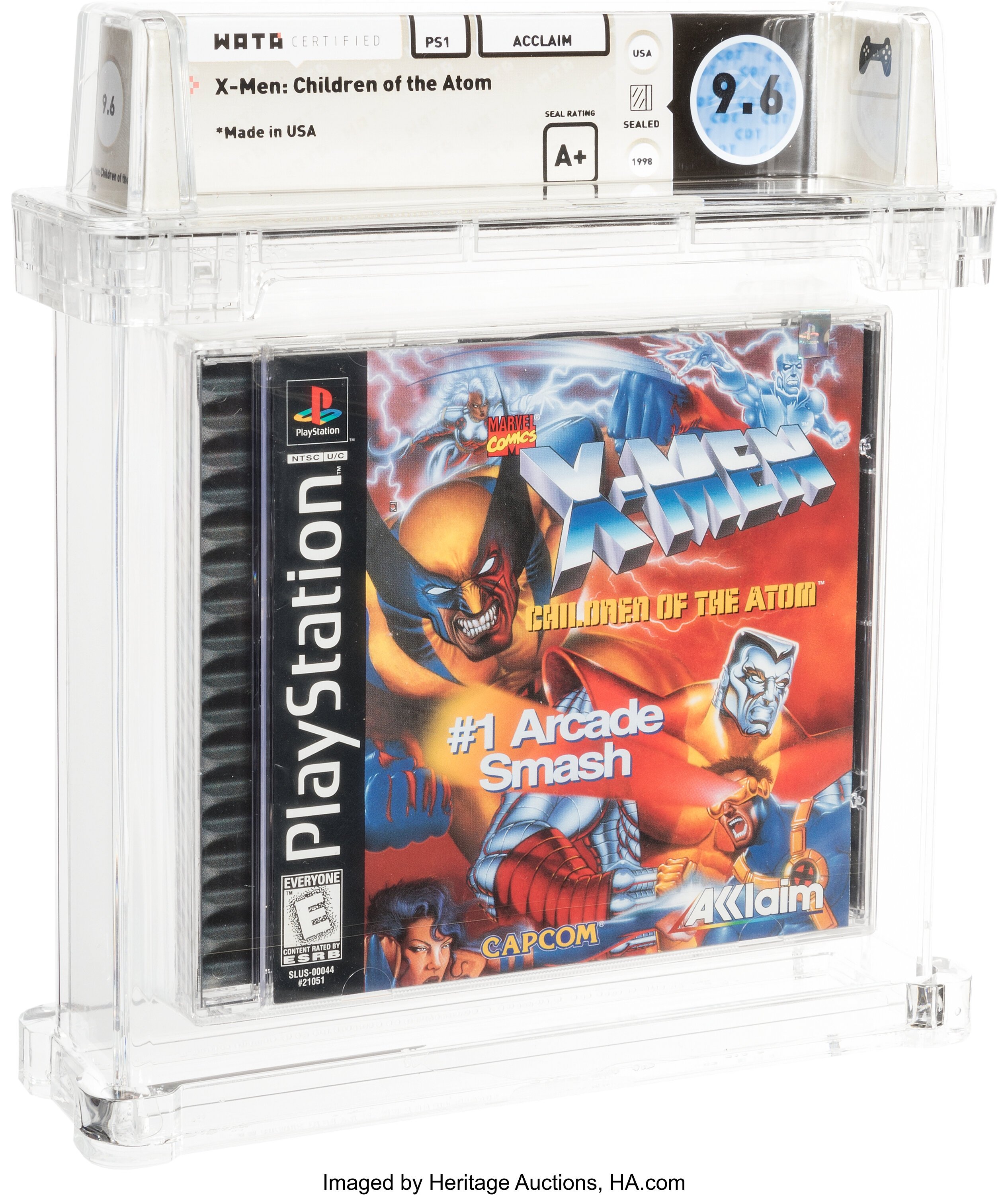X-Men: Children of the Atom (PS1) — PSA Pop Report & Prices