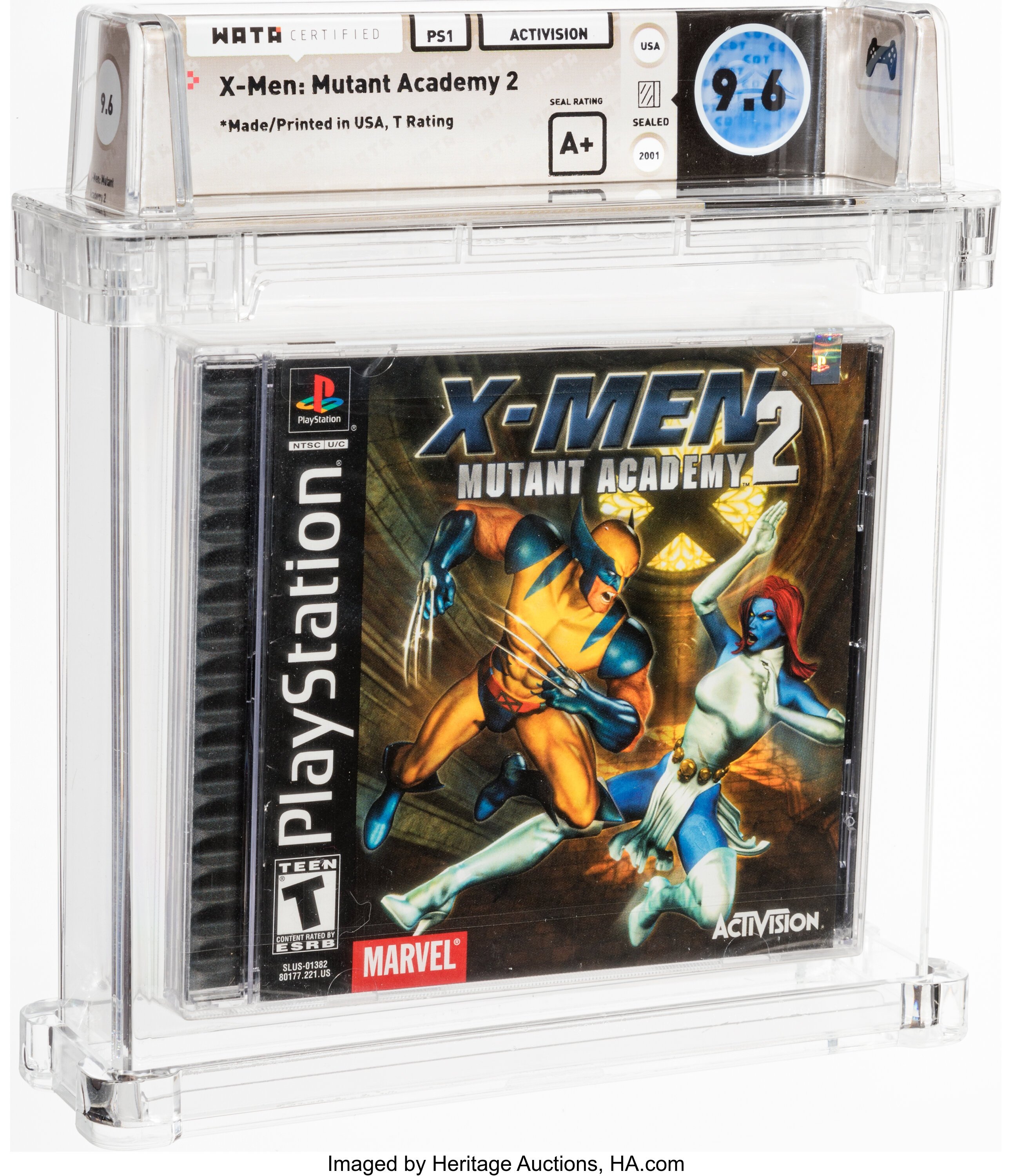X-Men: Mutant Academy 2 (PS1) — PSA Pop Report & Prices