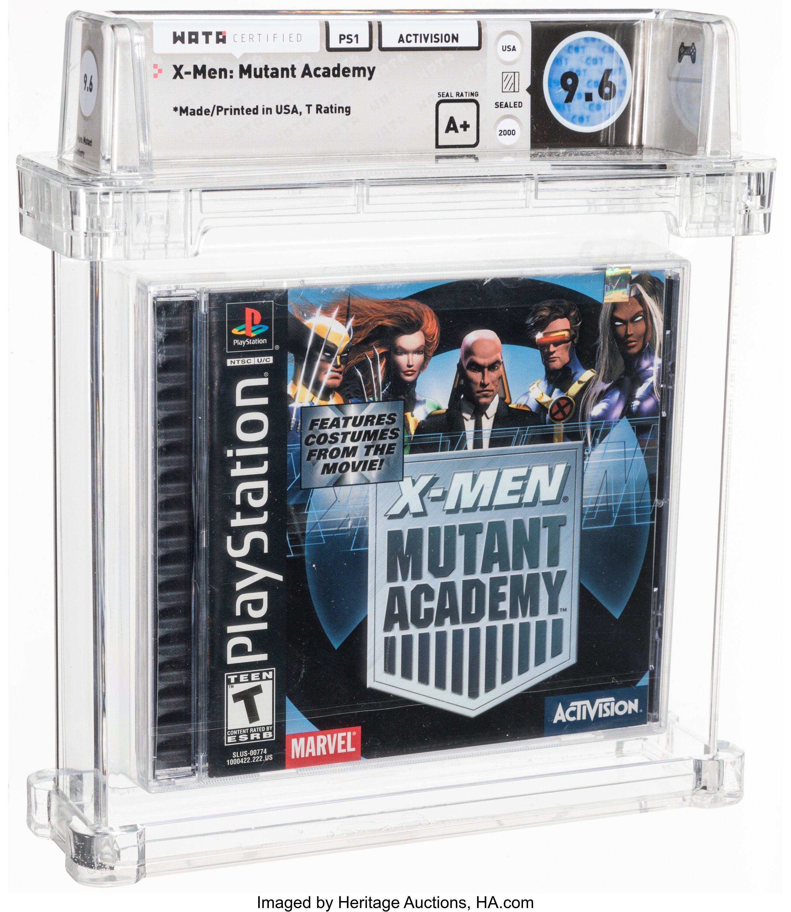 X-Men: Mutant Academy (PS1) — PSA Pop Report & Prices