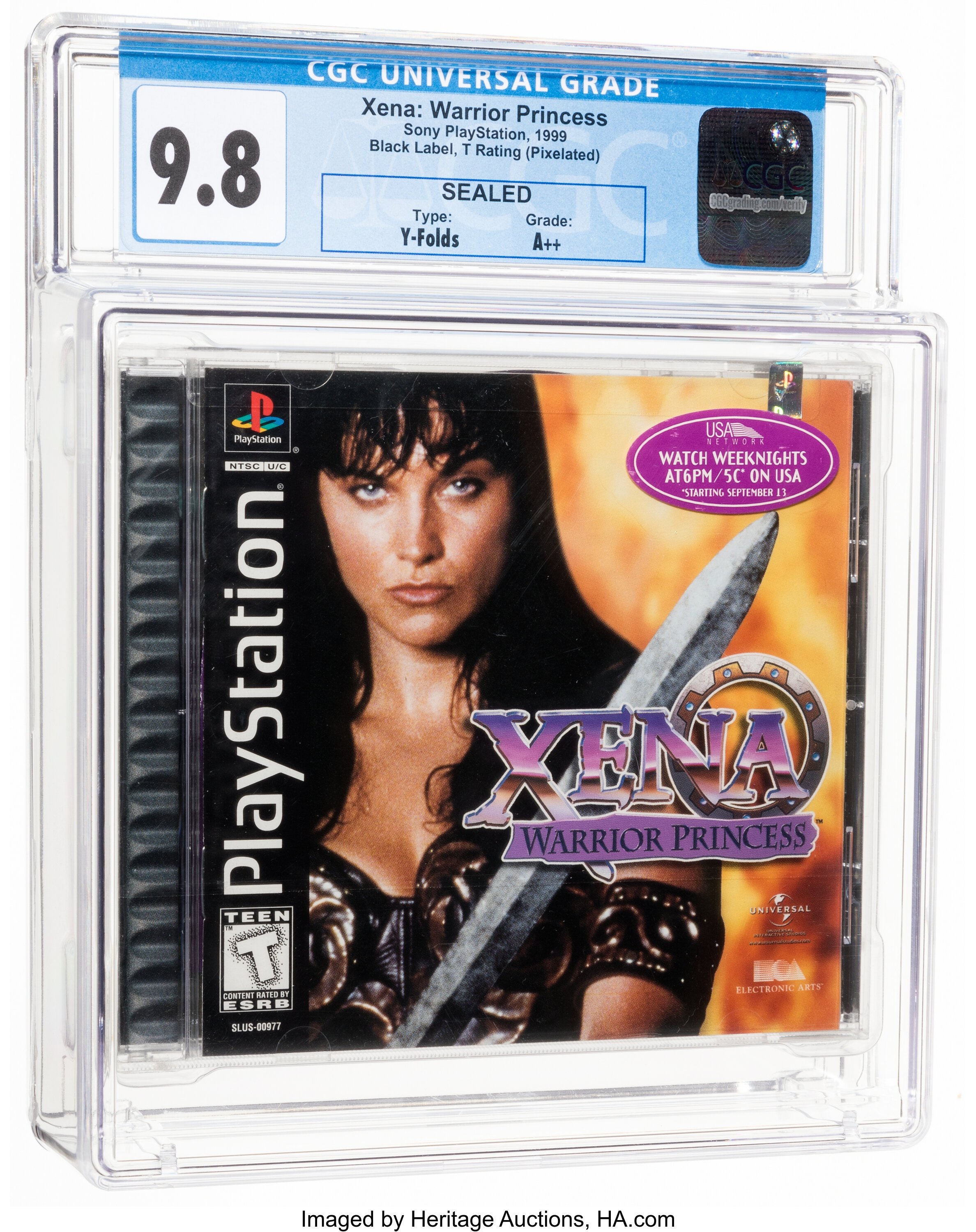 Xena: Warrior Princess (PS1) — PSA Pop Report & Prices