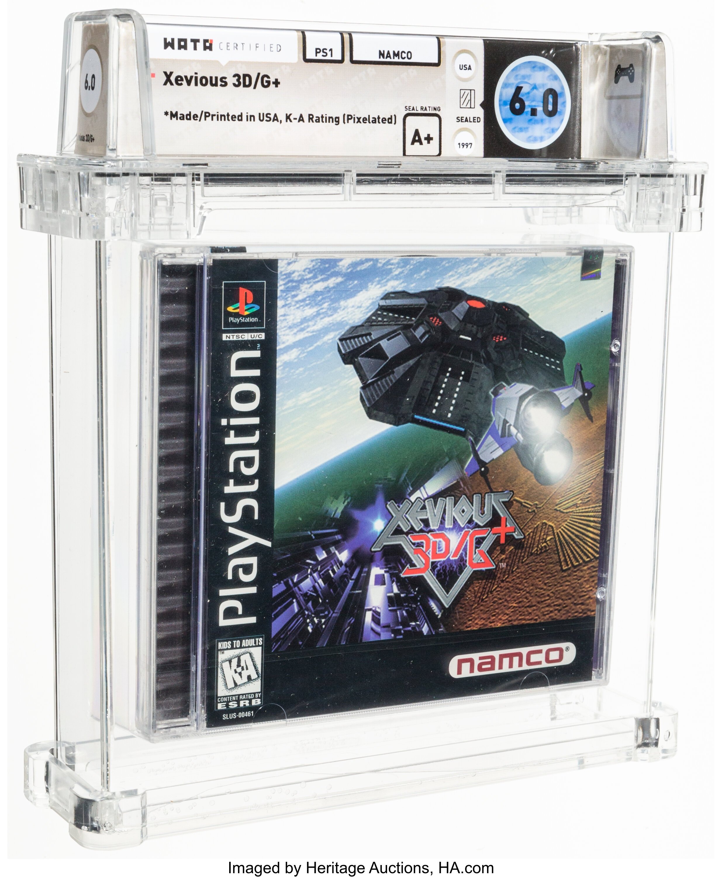 Xevious 3D/G+ (PS1): PSA Pop Report & Prices