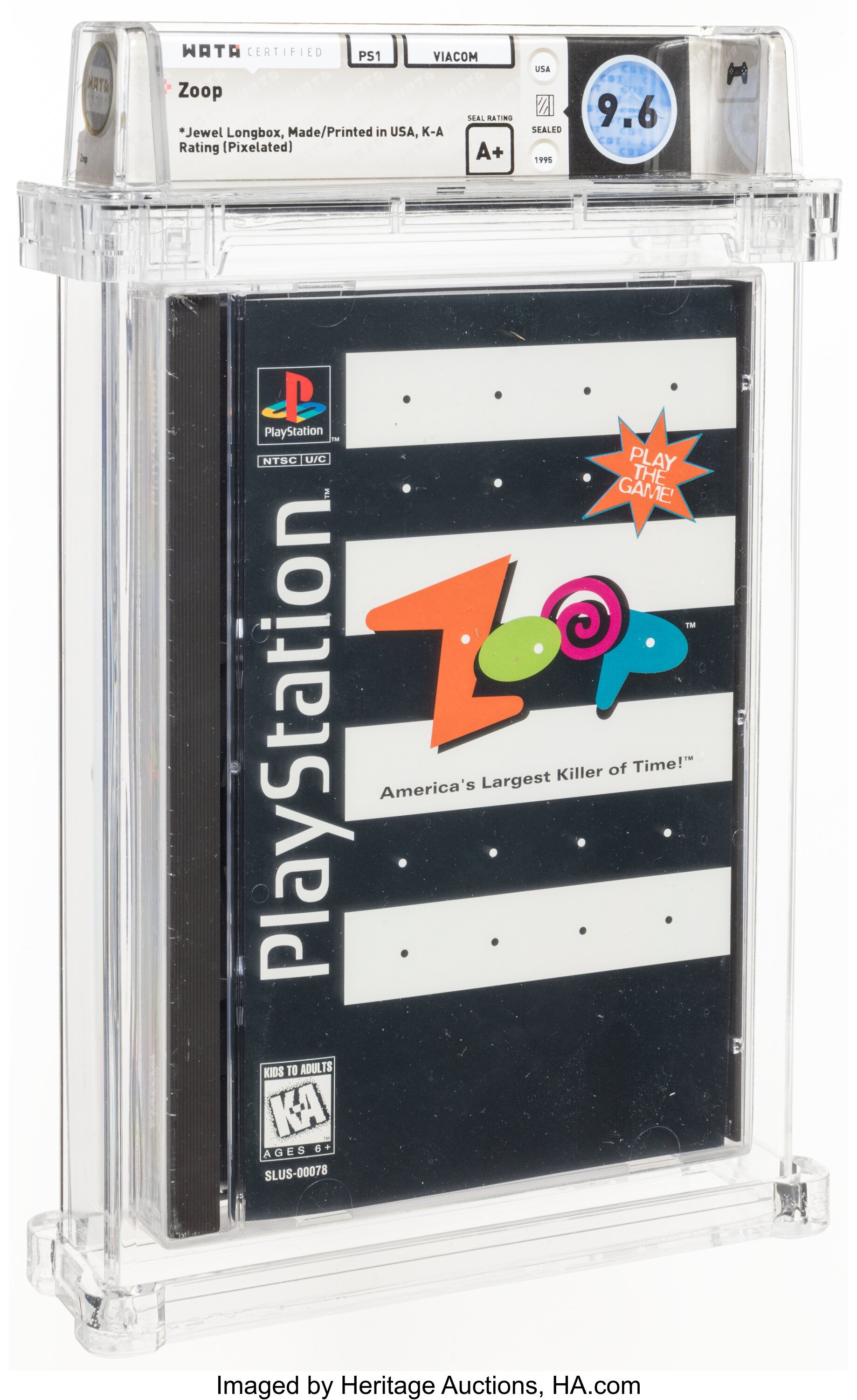 Zoop (PS1): PSA Pop Report & Prices