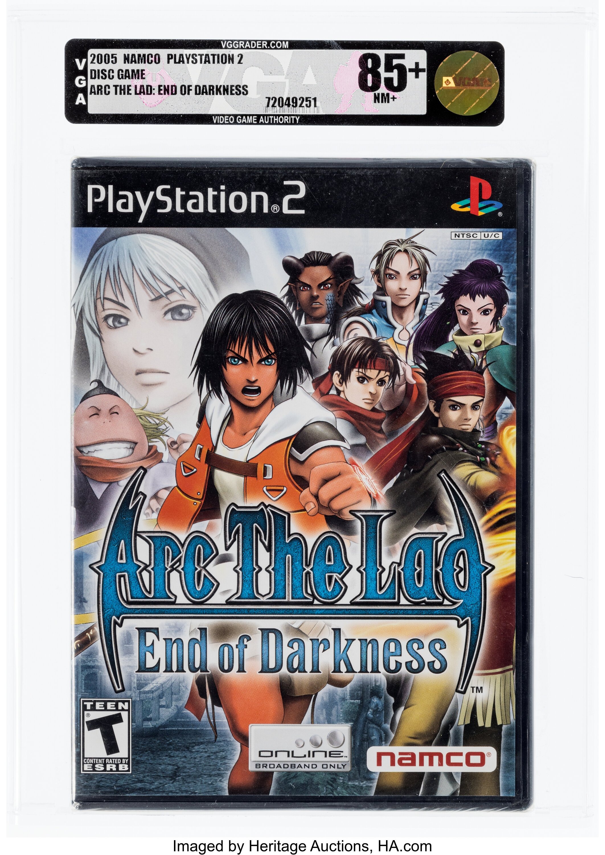 Arc the Lad: End of Darkness (PS2) — PSA Pop Report & Prices