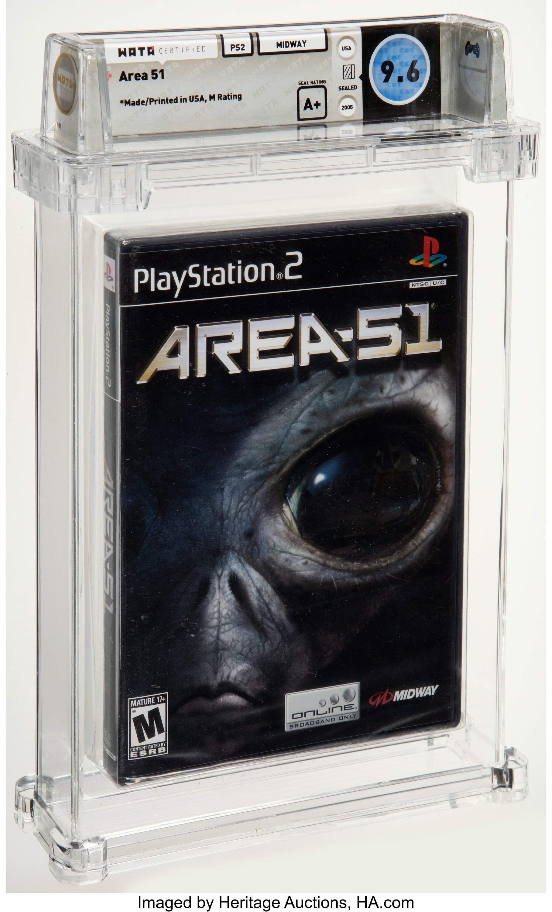 Area 51 (PS2): PSA Pop Report & Prices