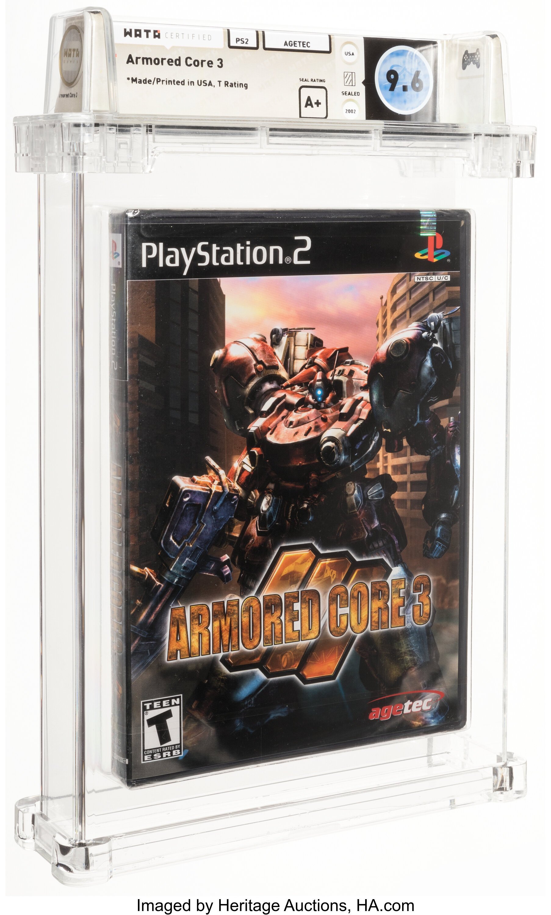 Armored Core 3 (PS2): PSA Pop Report & Prices