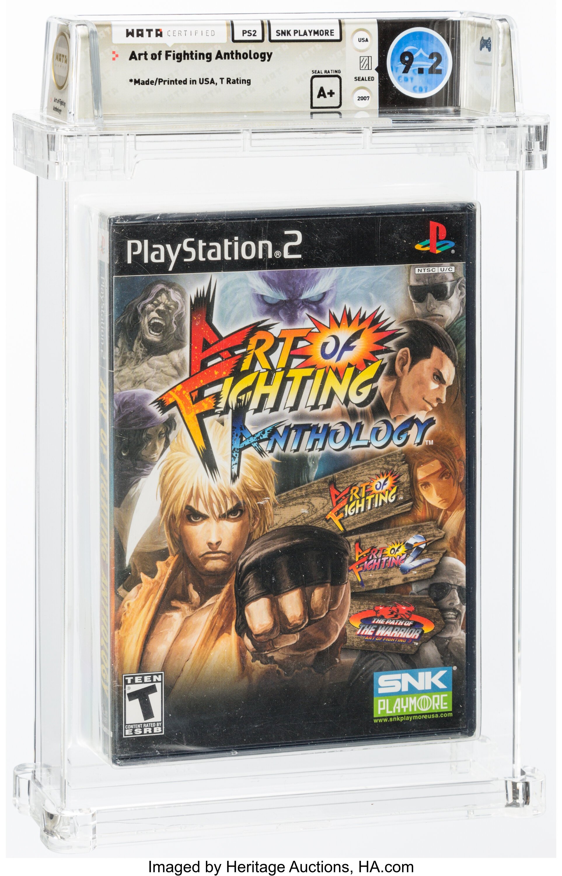 Art of Fighting Anthology (PS2): PSA Pop Report & Prices