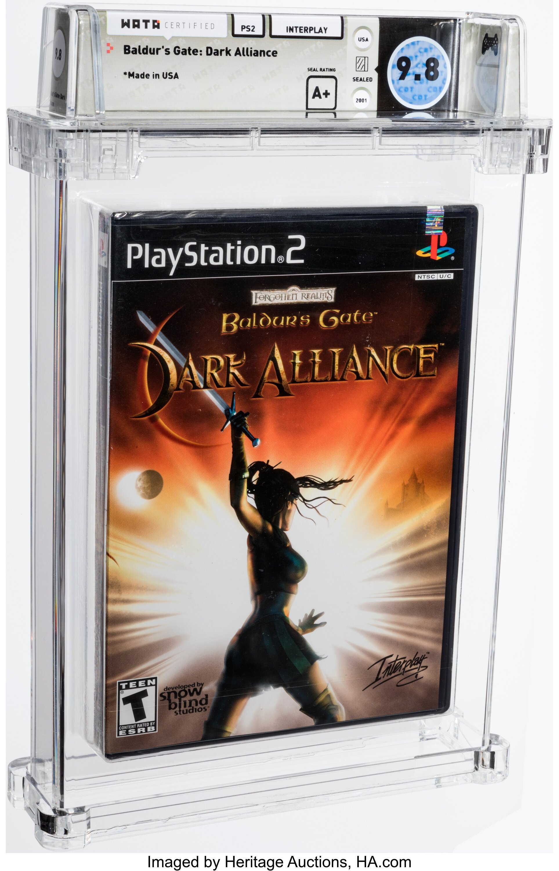 Baldur's Gate: Dark Alliance (PS2) — PSA Pop Report & Prices