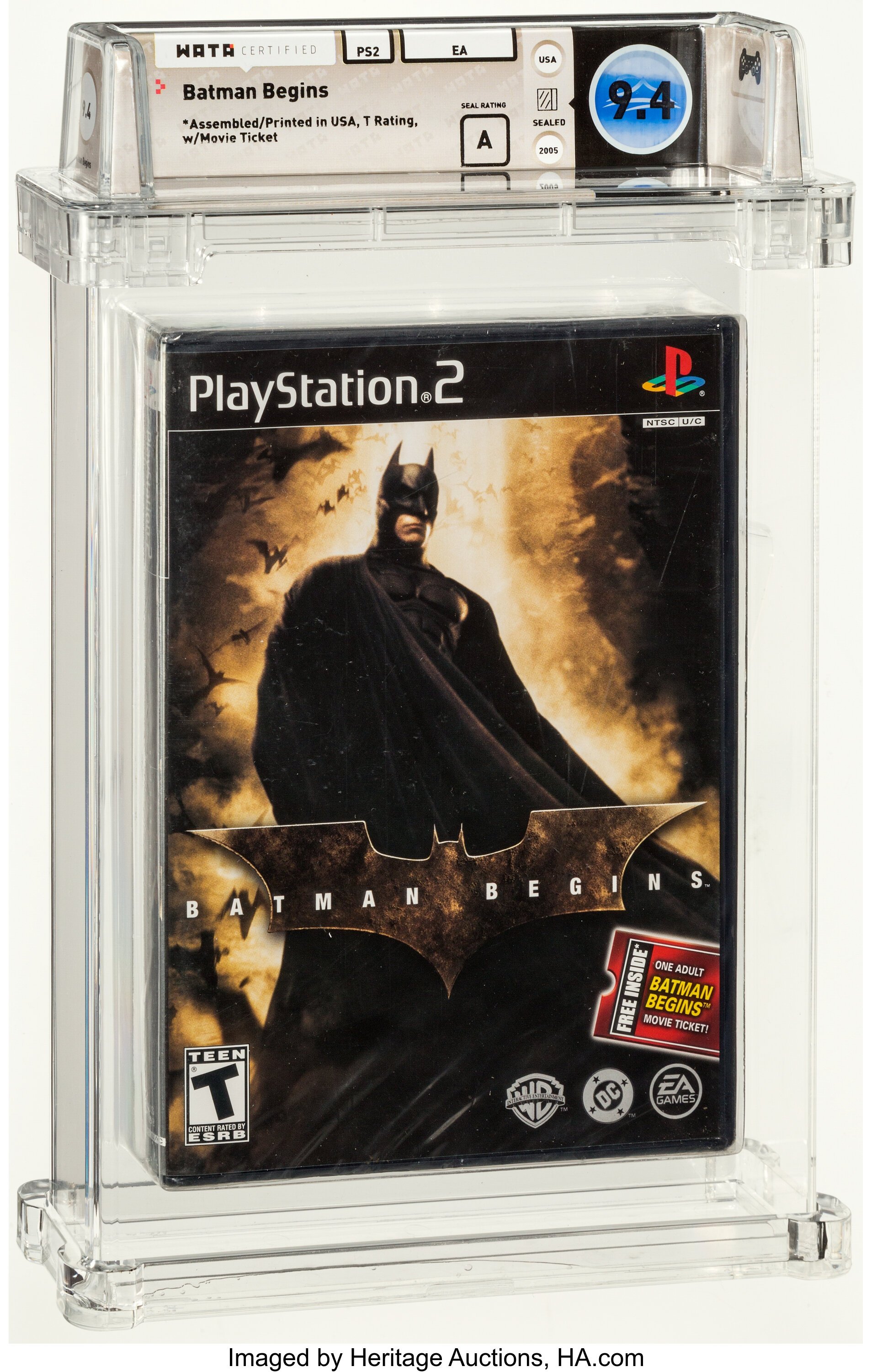 Batman Begins (PS2): PSA Pop Report & Prices