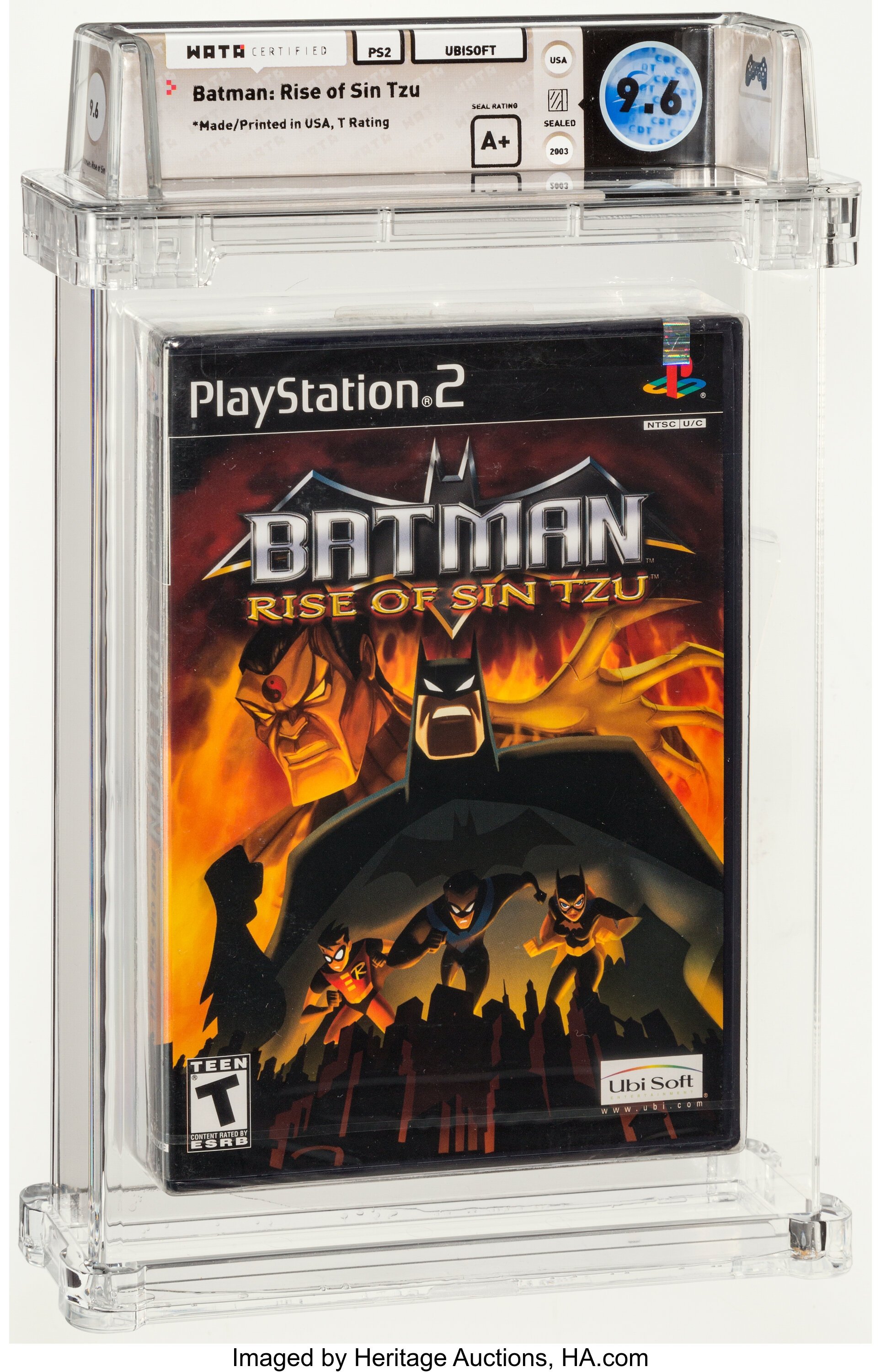 Batman: Rise of Sin Tzu (PS2) — PSA Pop Report & Prices
