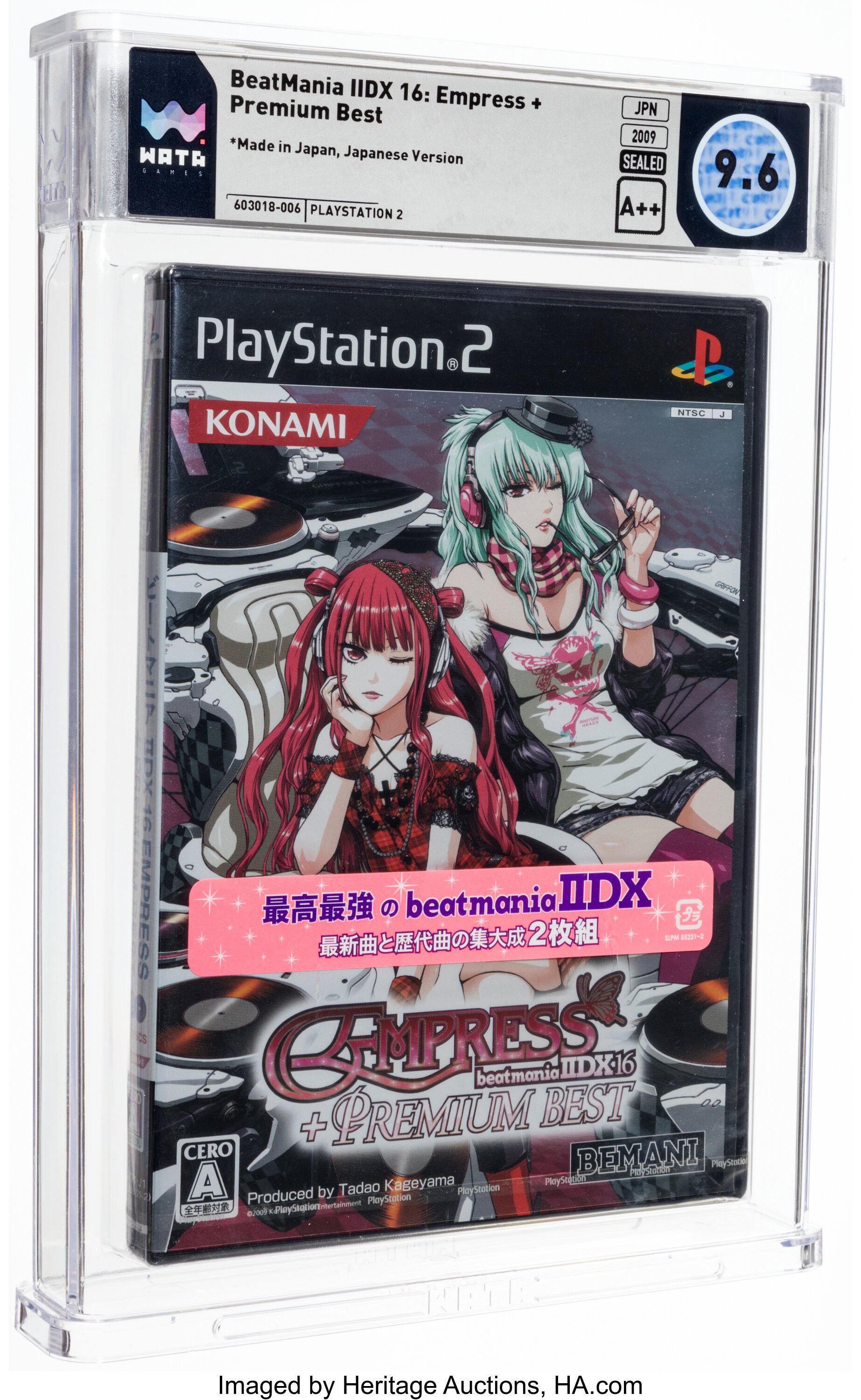 BeatMania IIDX 16: Empress + Premium Best (PS2) — Pop Report
