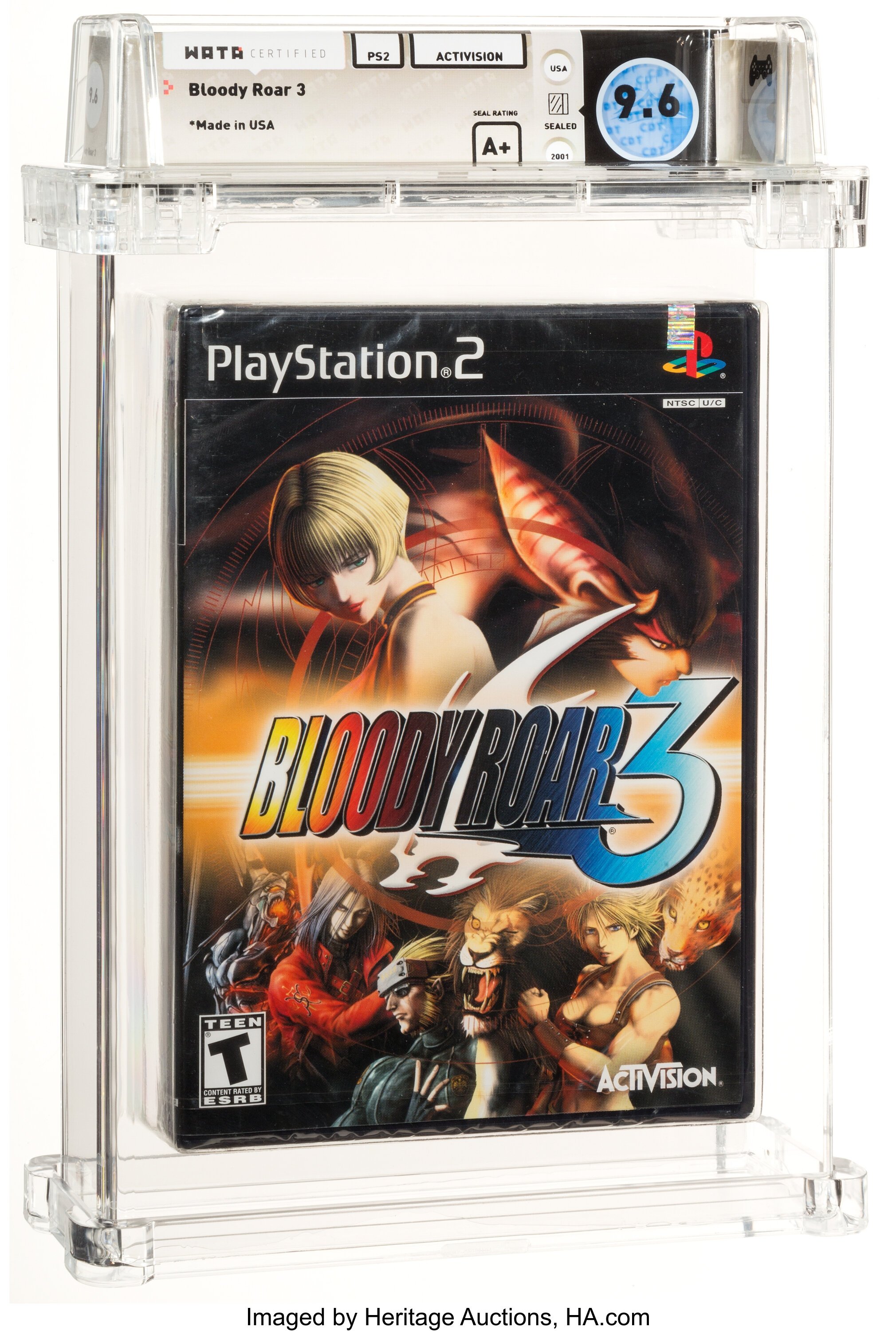 Bloody Roar 3 (PS2): PSA Pop Report & Prices