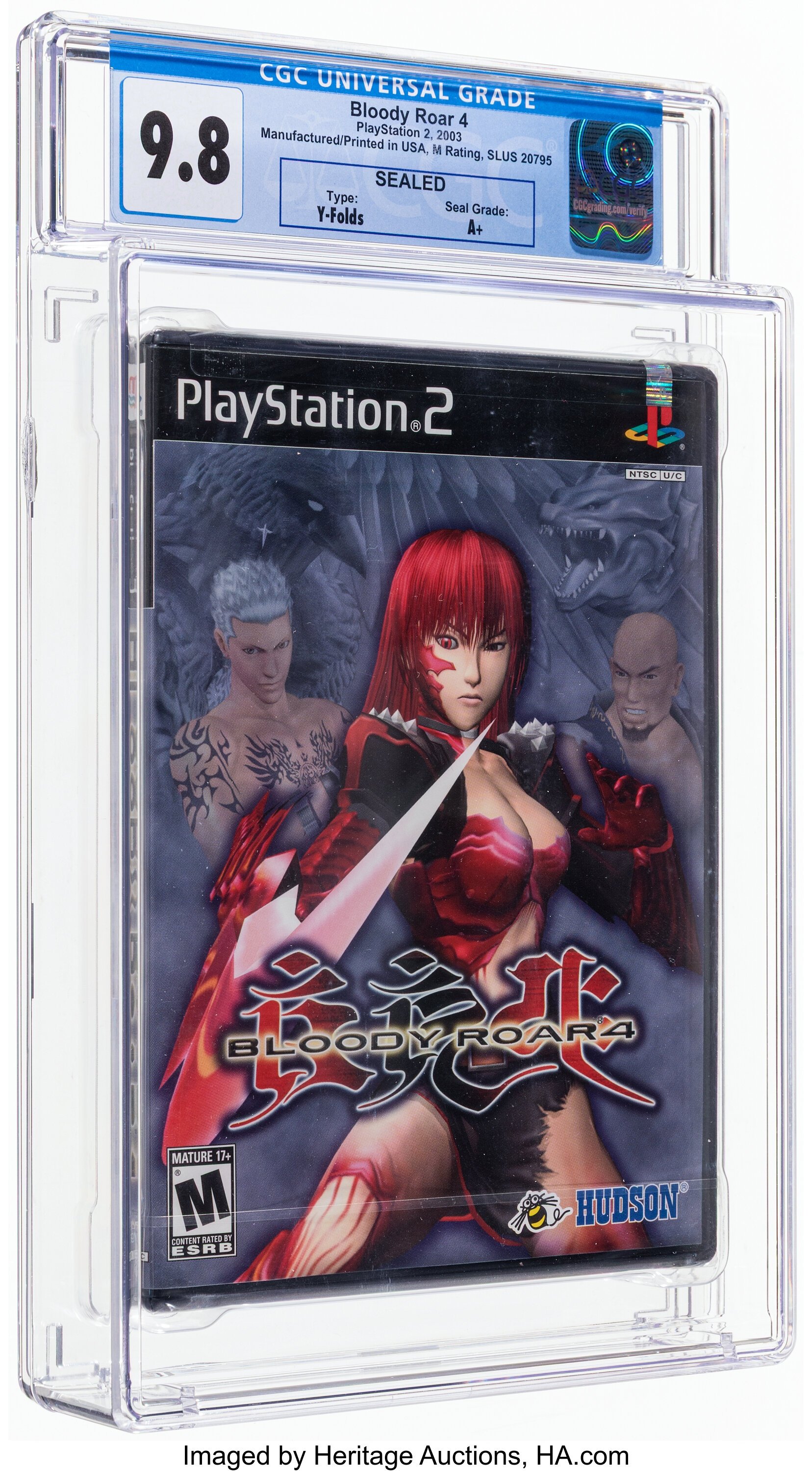 Bloody Roar 4 (PS2): PSA Pop Report & Prices