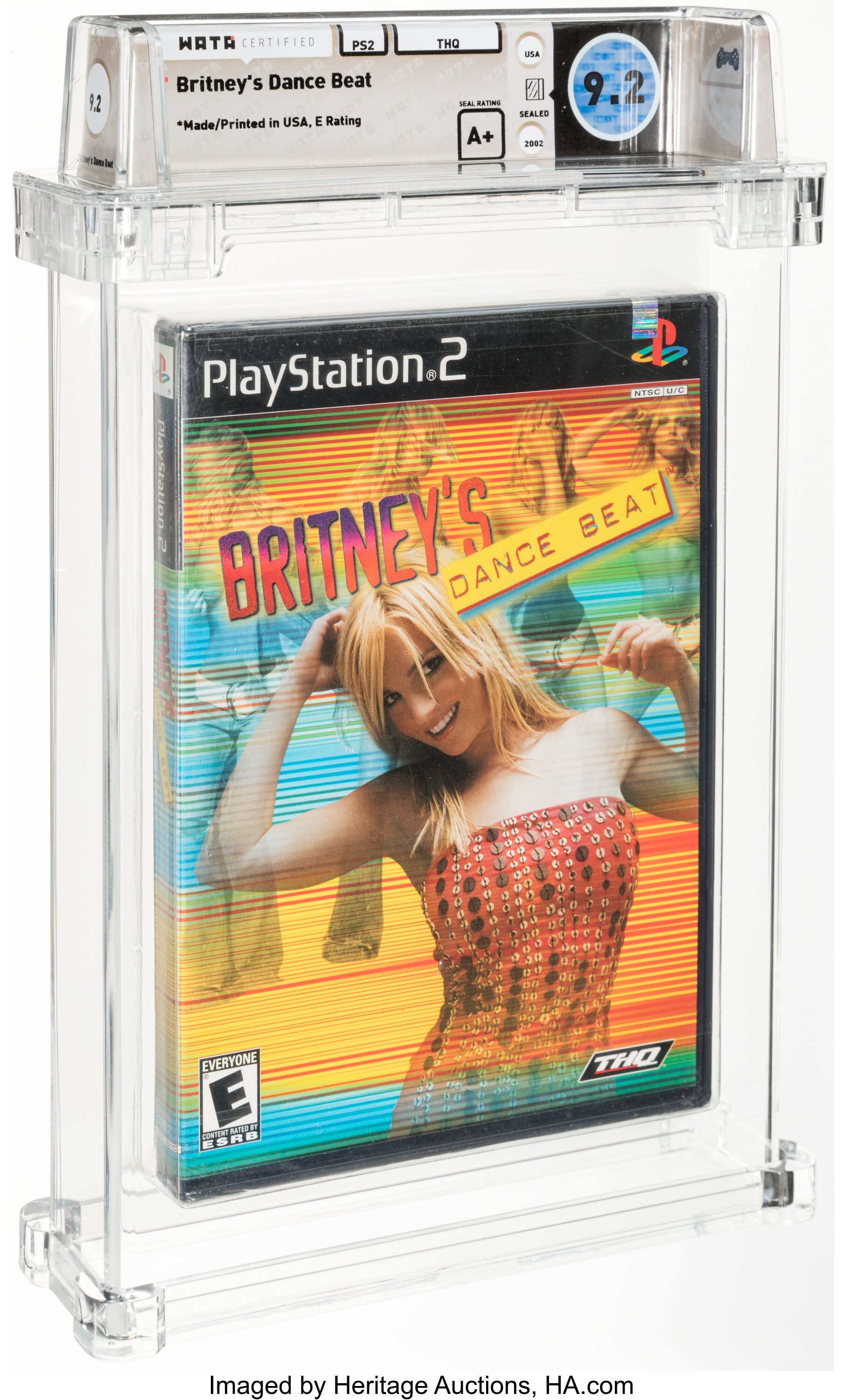 Britney's Dance Beat (PS2): PSA Pop Report & Prices
