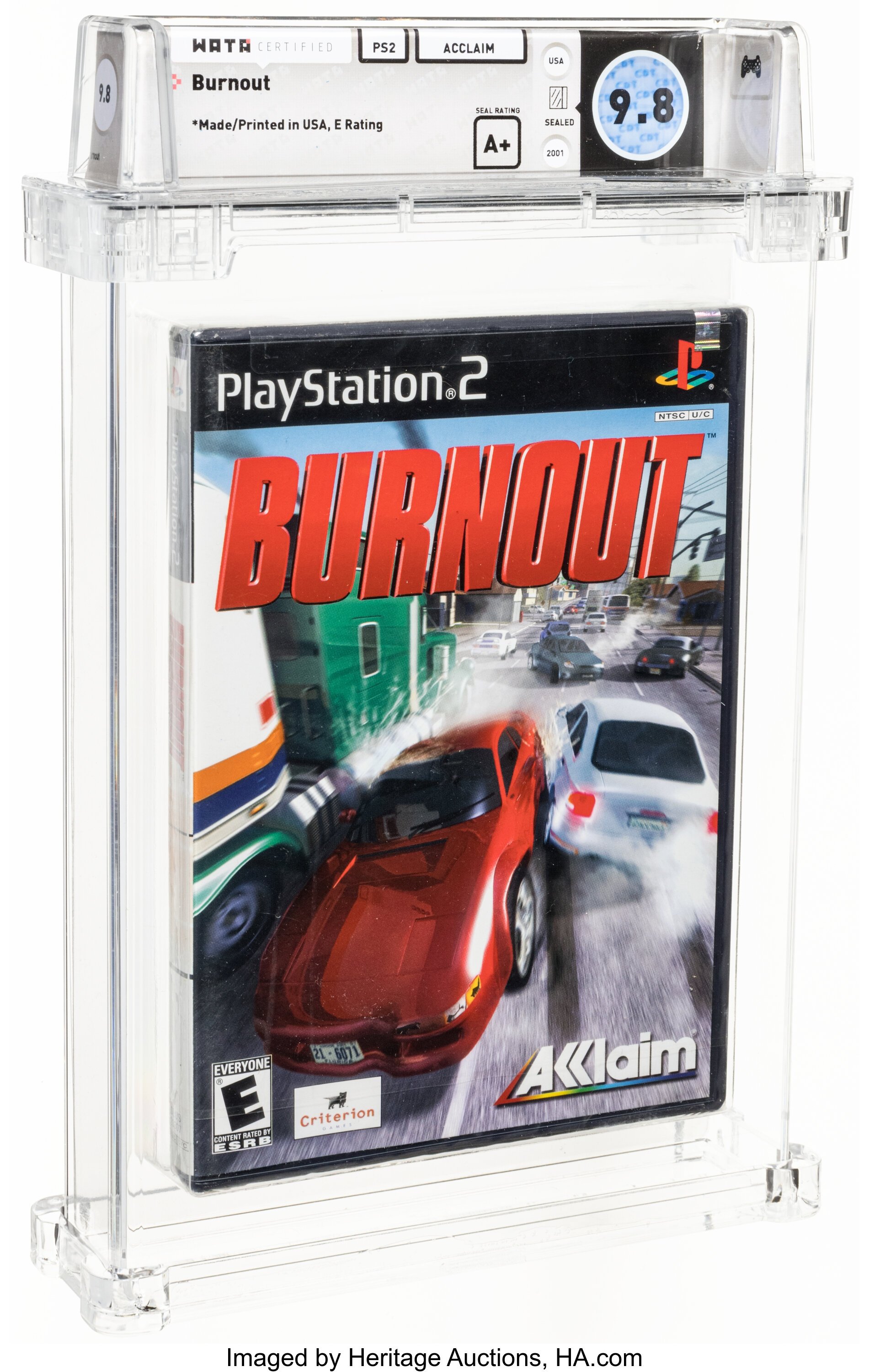 Burnout (PS2): PSA Pop Report & Prices