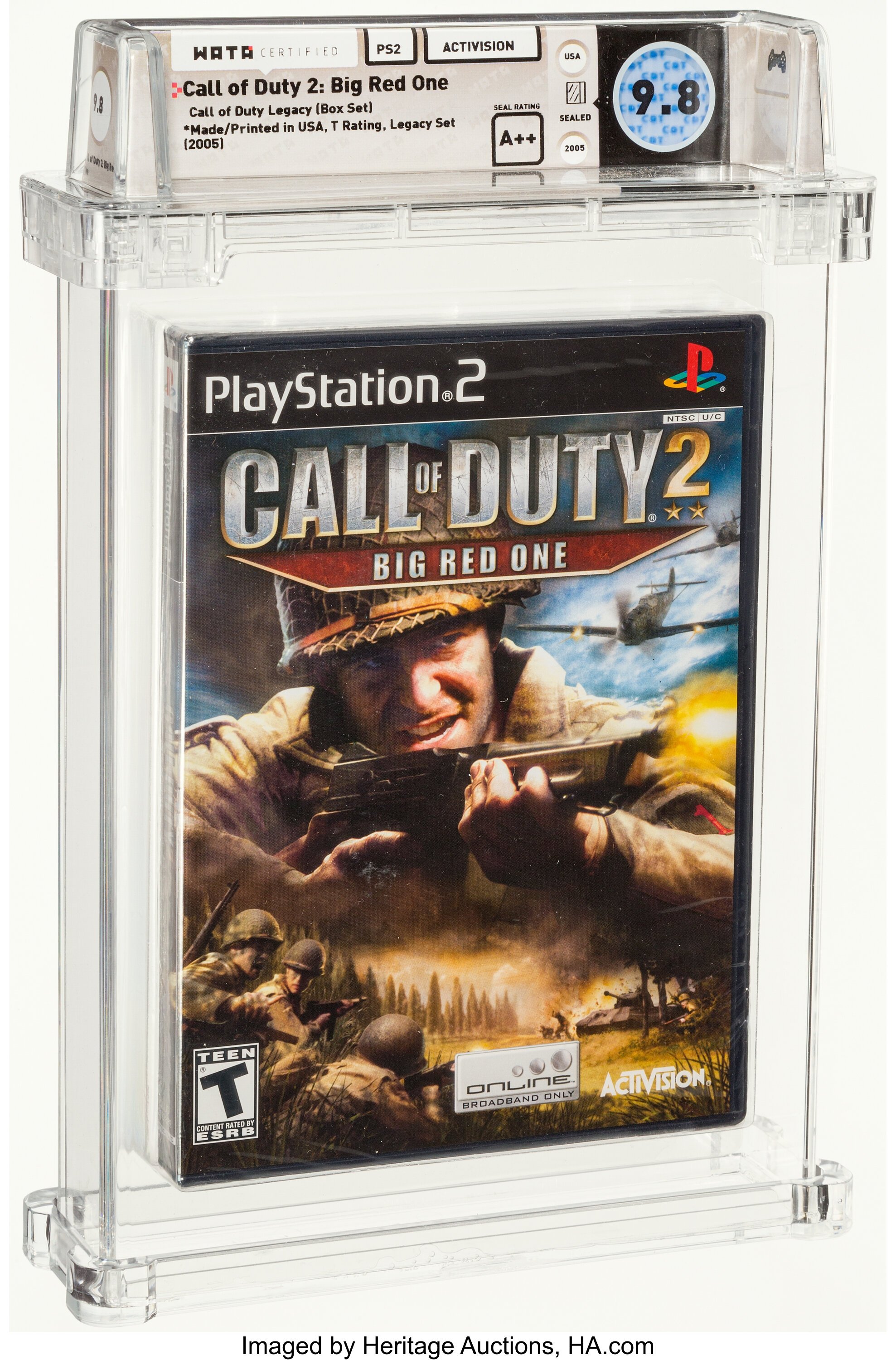 Call of Duty 2: Big Red One (PS2) — PSA Pop Report & Prices