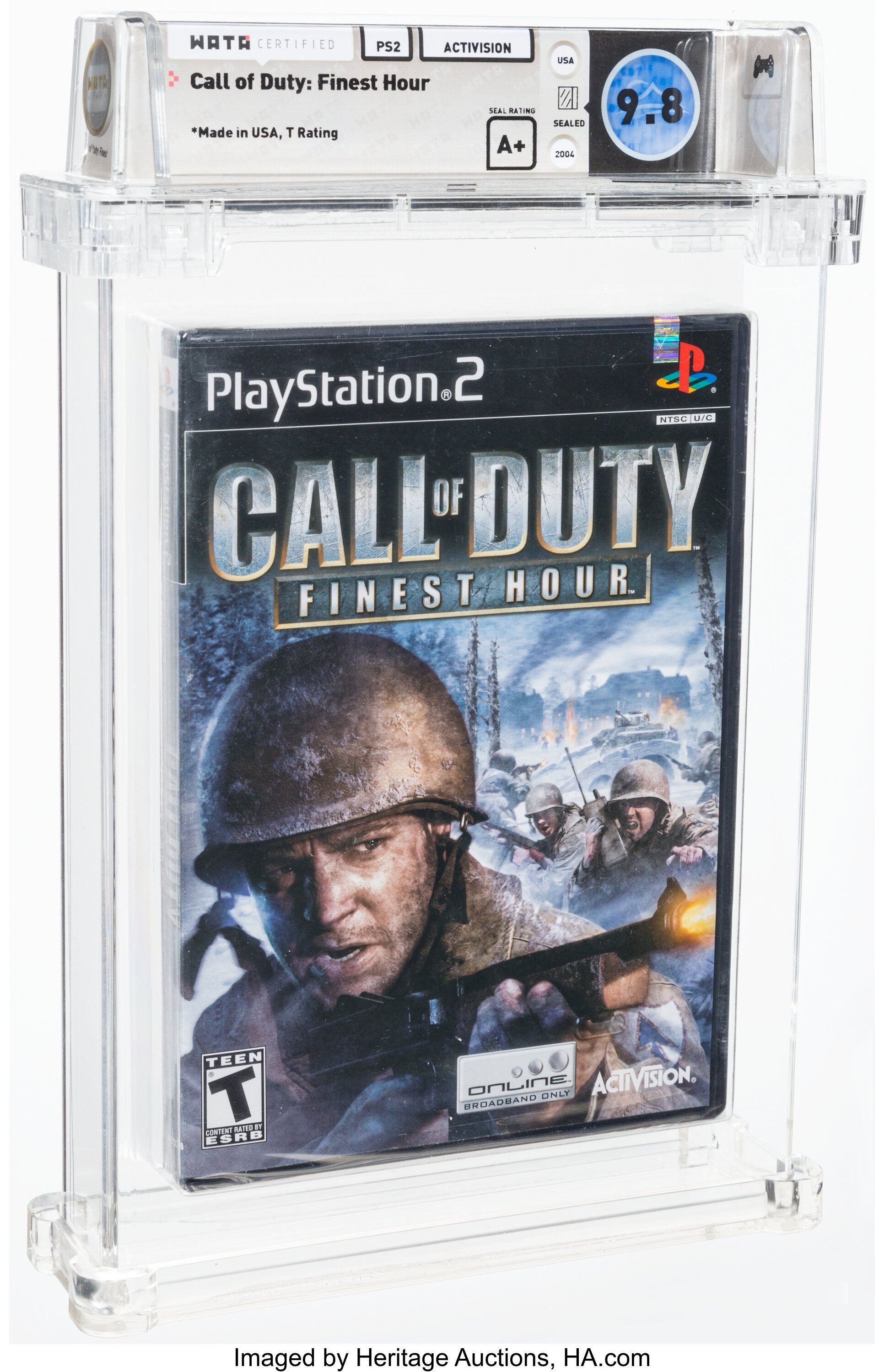 Call of Duty: Finest Hour (PS2) — PSA Pop Report & Prices