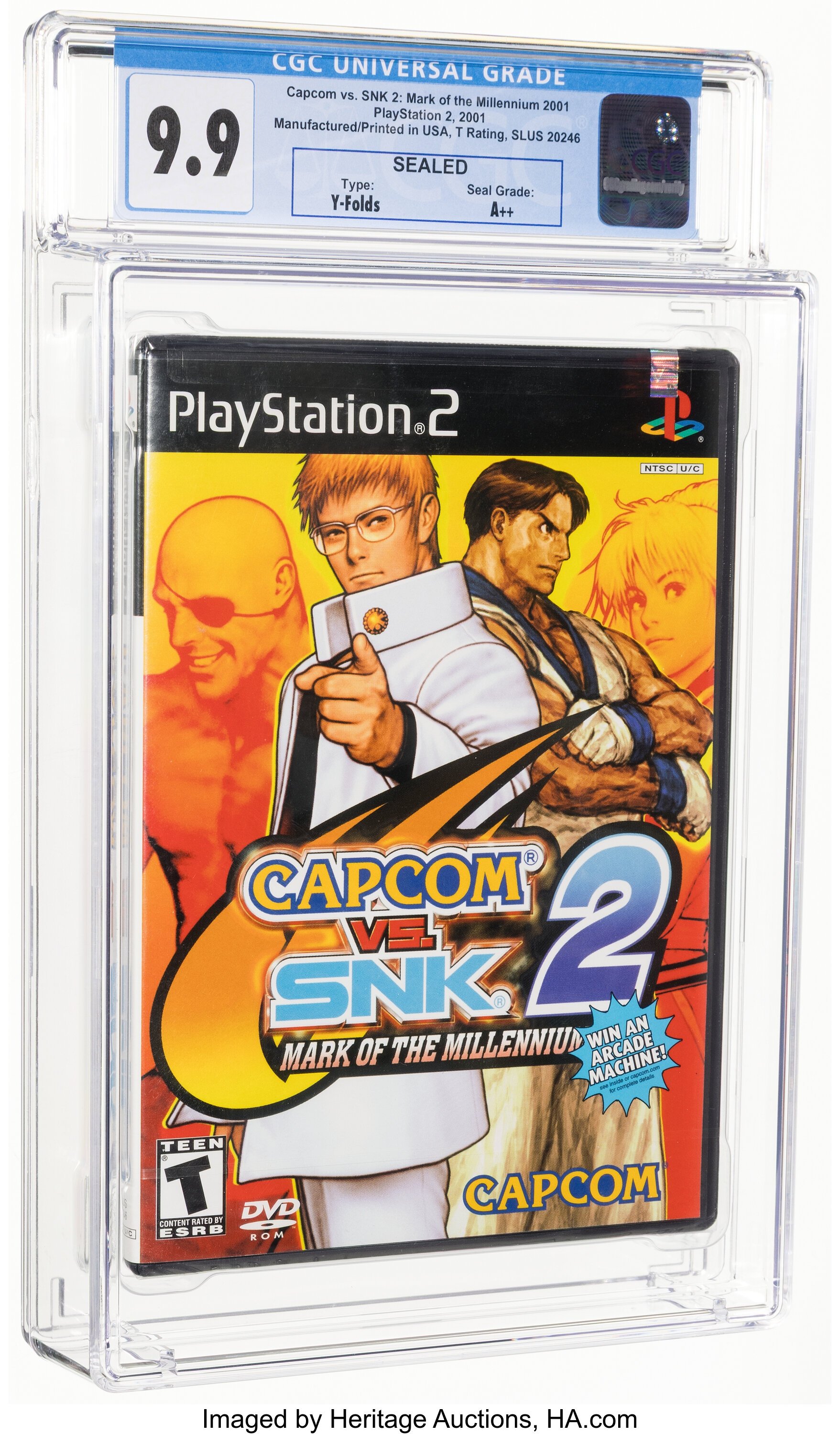 Capcom vs. SNK 2: Mark of the Millennium (PS2) — Pop Report