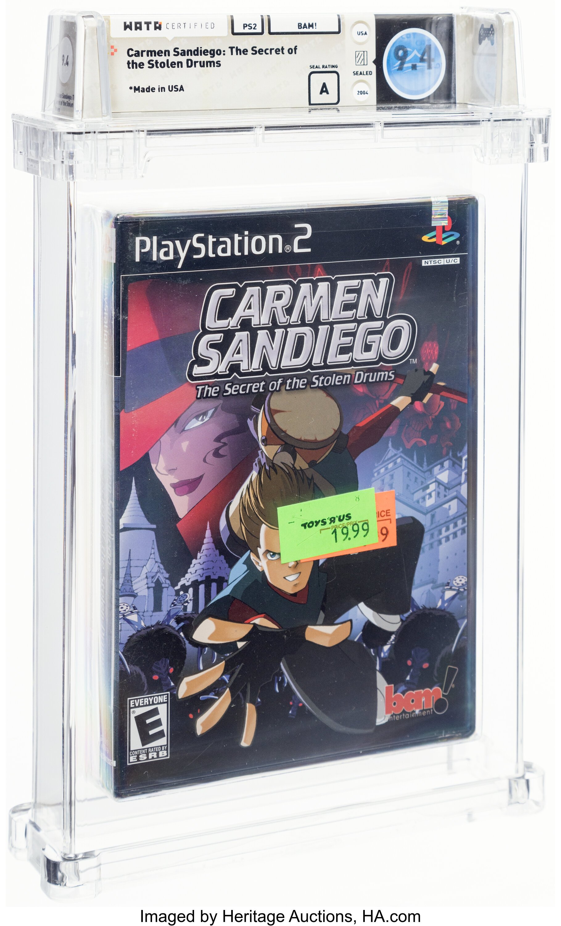 Carmen Sandiego: The Secret of the Stolen Drums (PS2)