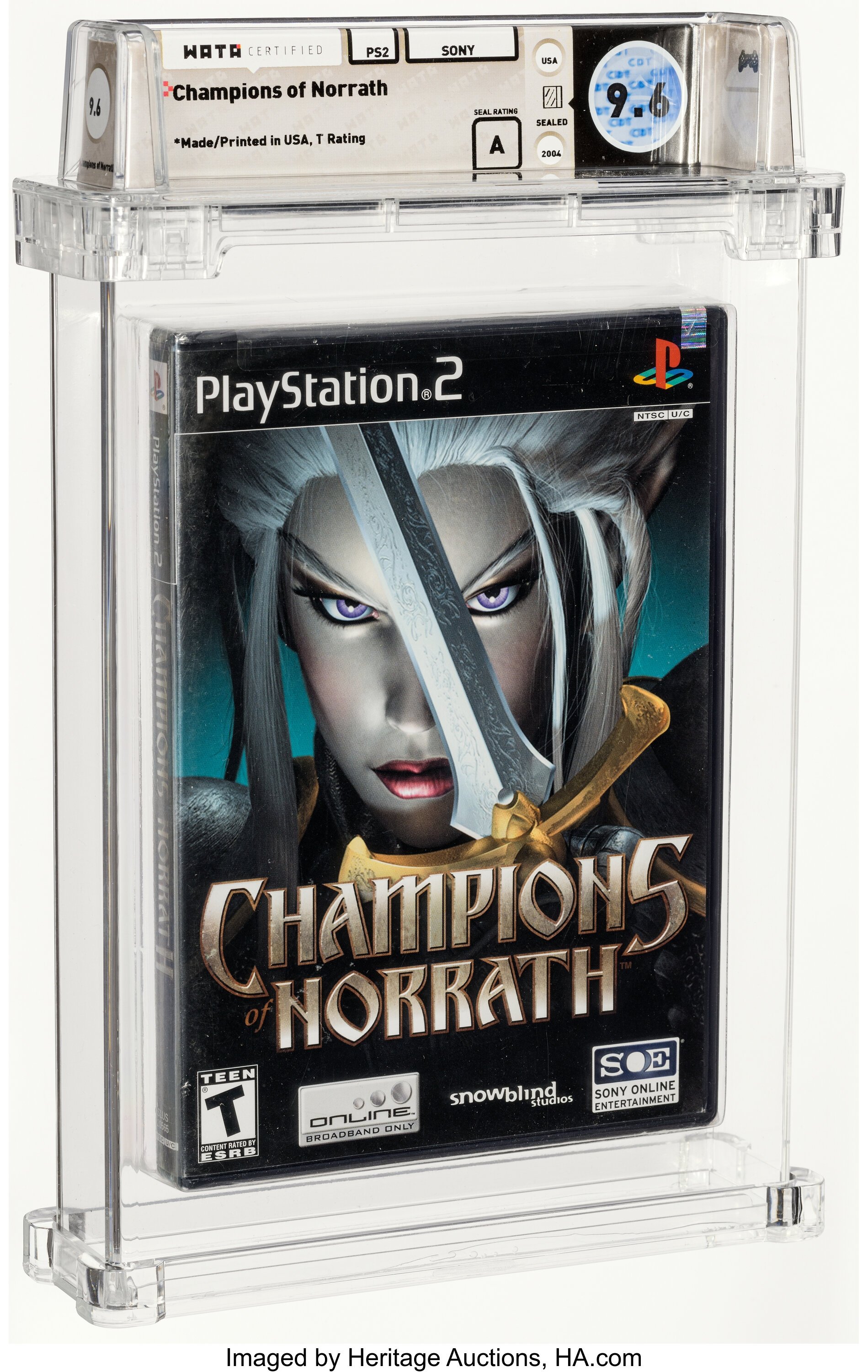 Champions of Norrath (PS2): PSA Pop Report & Prices